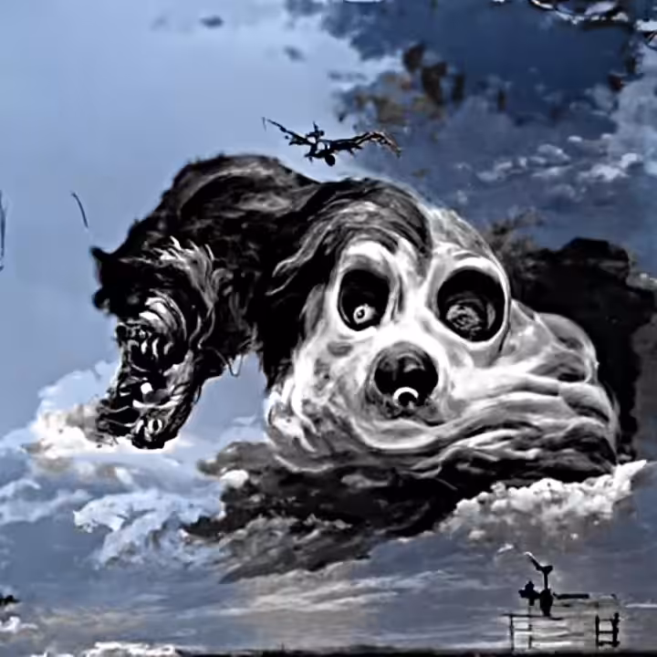 Dog clouds