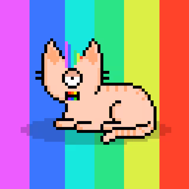 pixel kitten: Pixel Kitten #0068