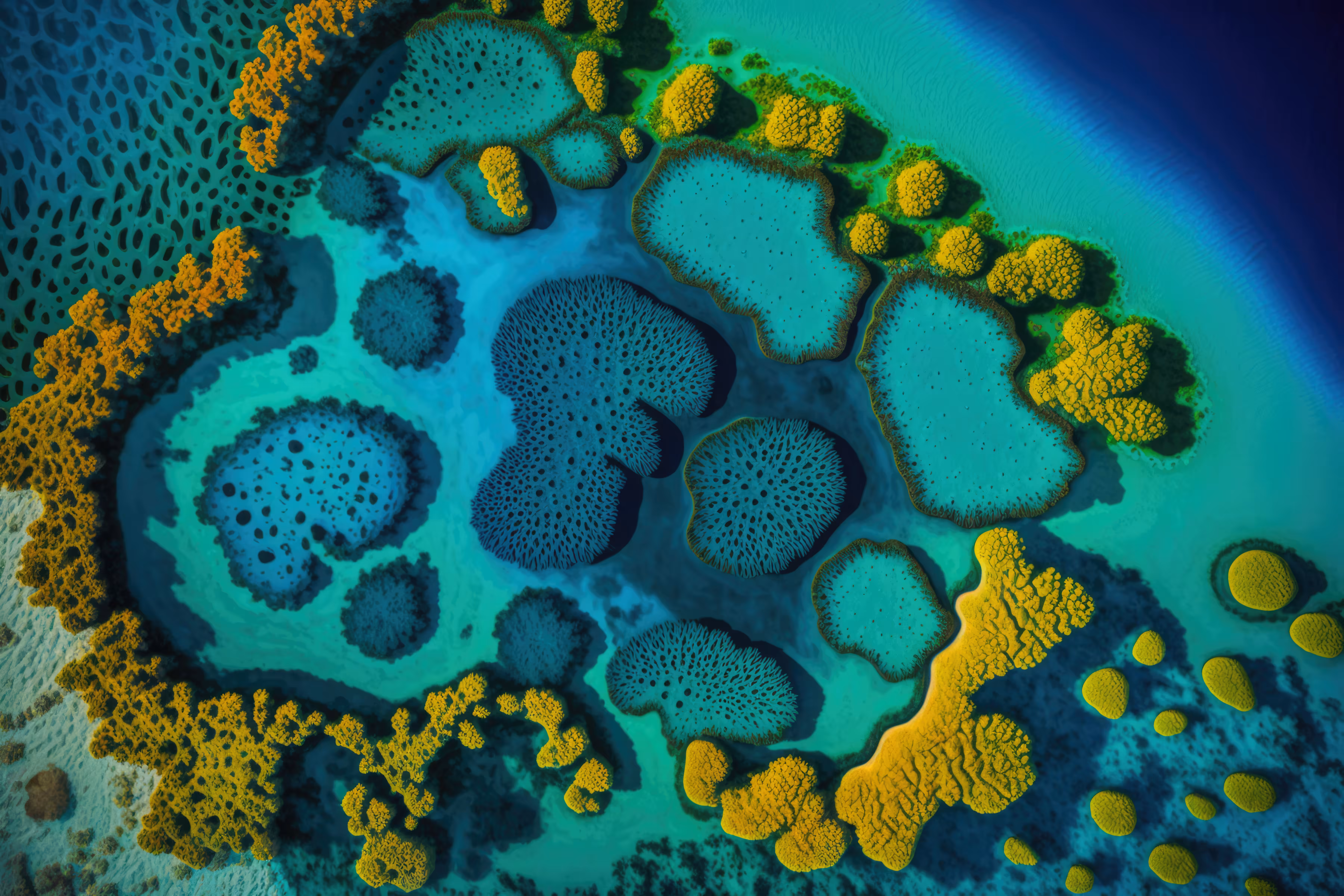 Enigmatic Underwater Realm