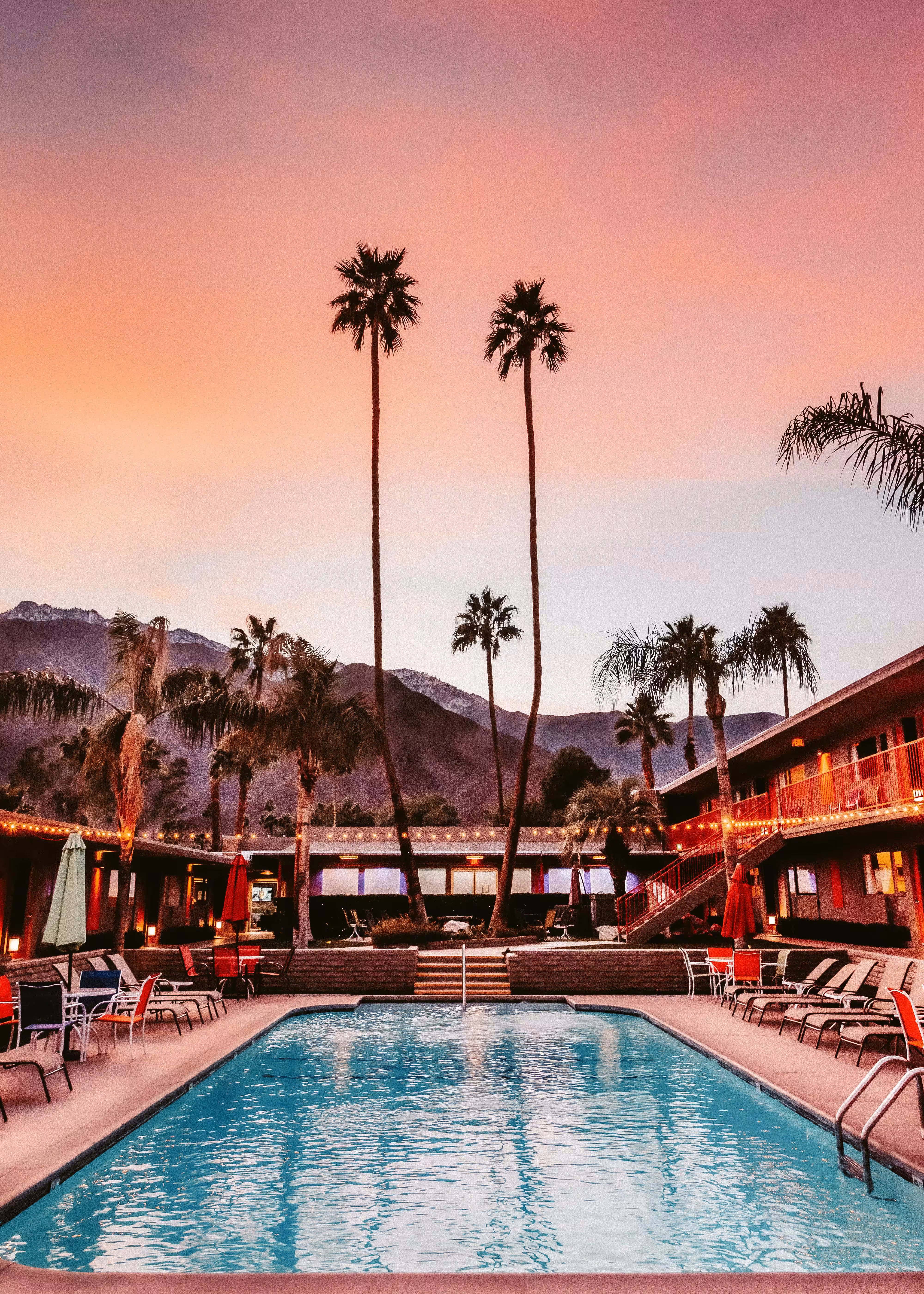 The Palm Springs Sunset