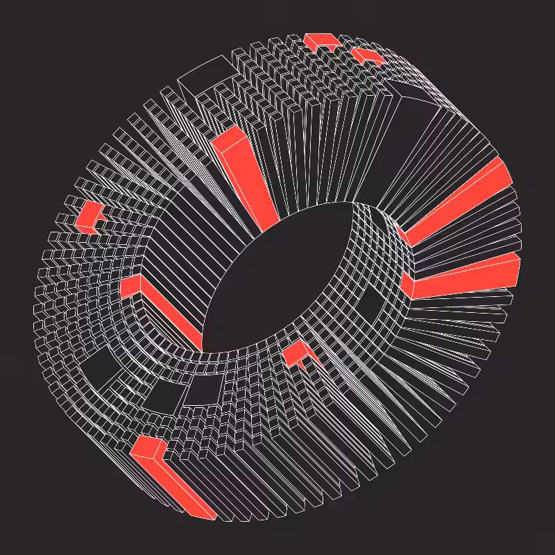 Ex Mobius (Neon Red) #8