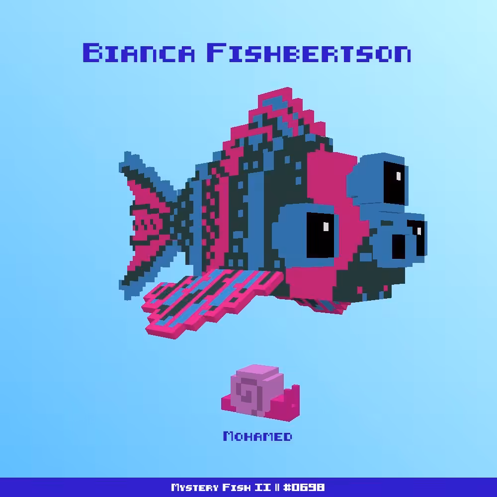 Bianca Fishbertson :: Mystery Fish 0698/1000 