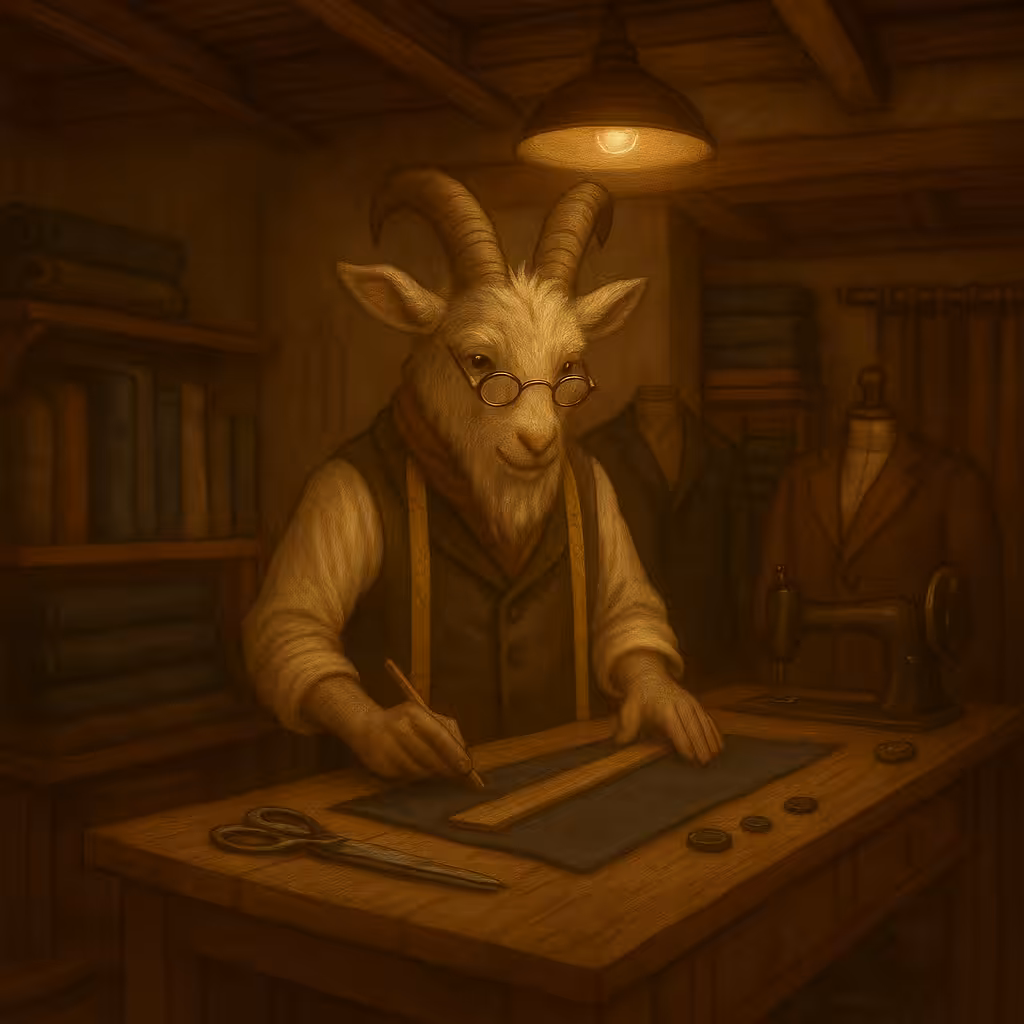 Hyrcanian Forest Tailor Mr Goat