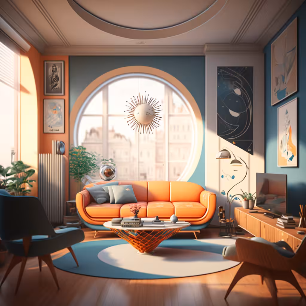 The former living room