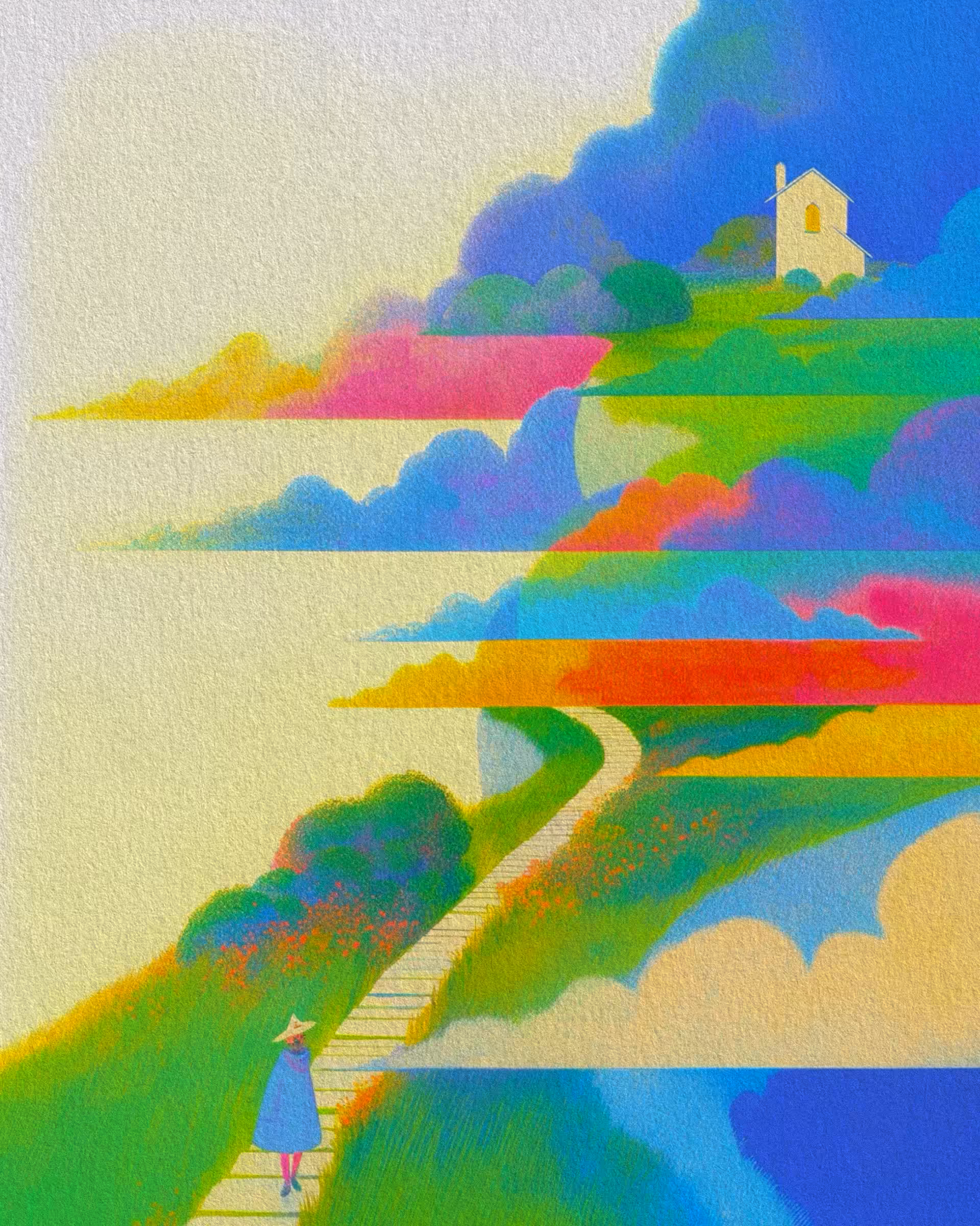 Pathway to the Clouds 