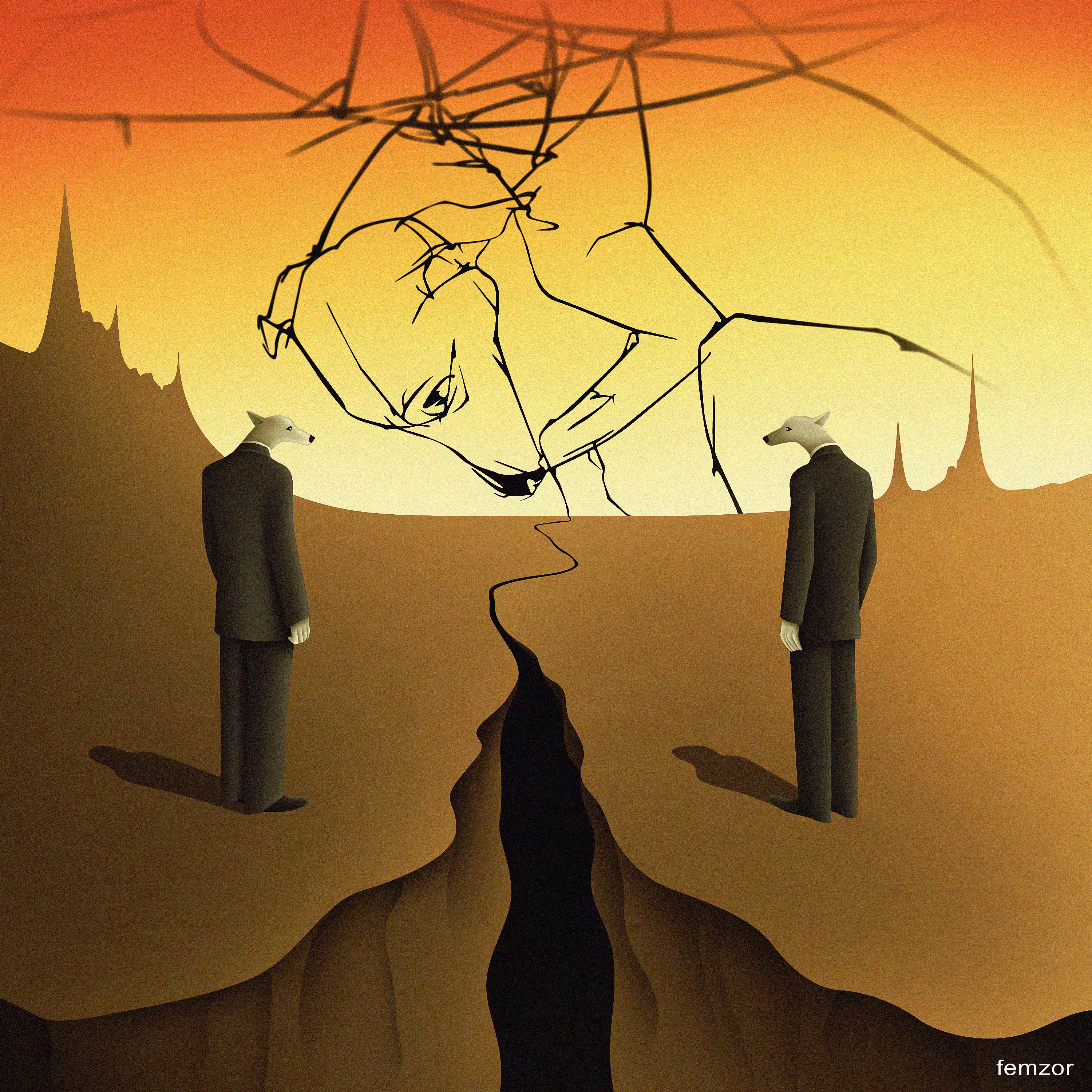 The illusion of self
