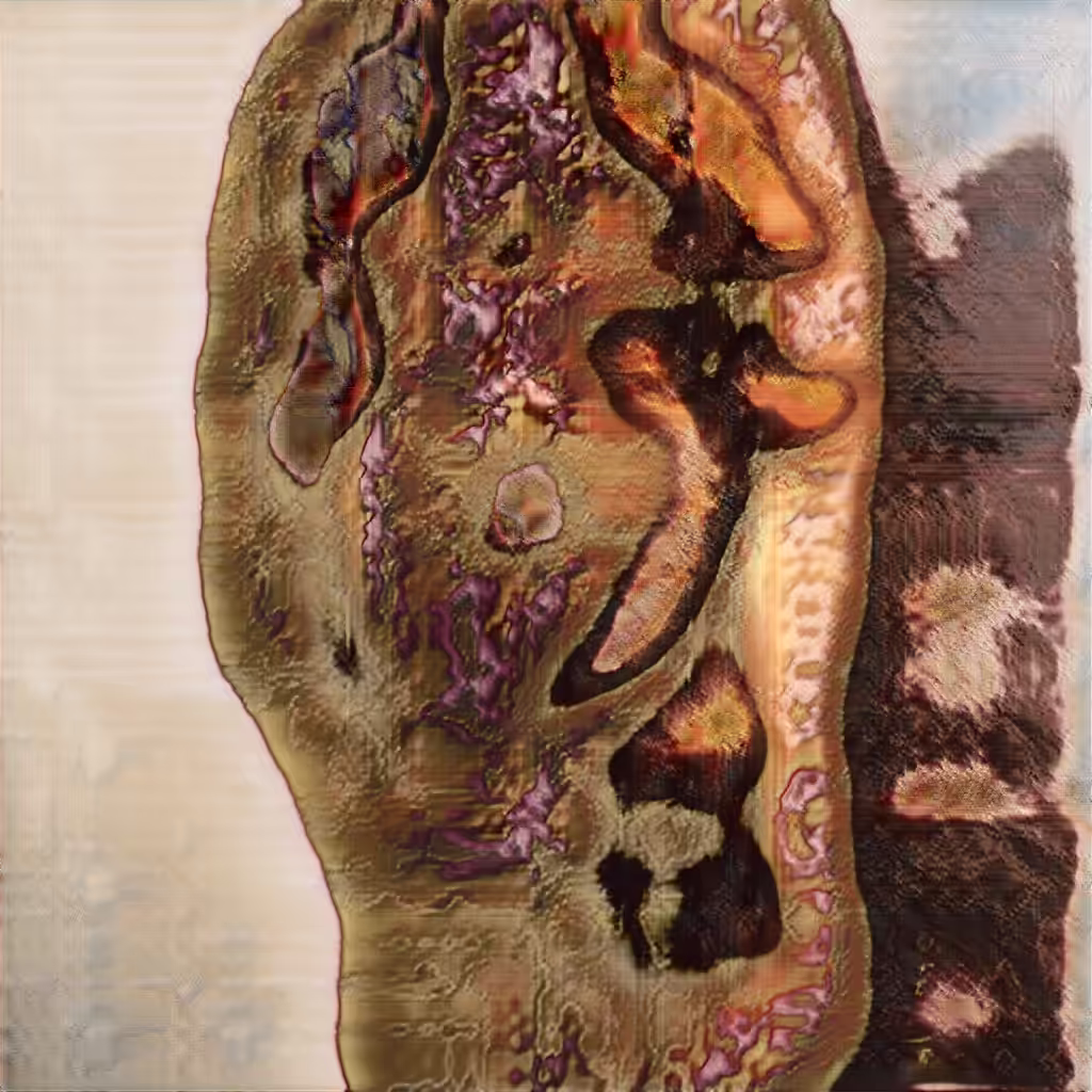 AI Generated Nude Portrait #7 Frame #240