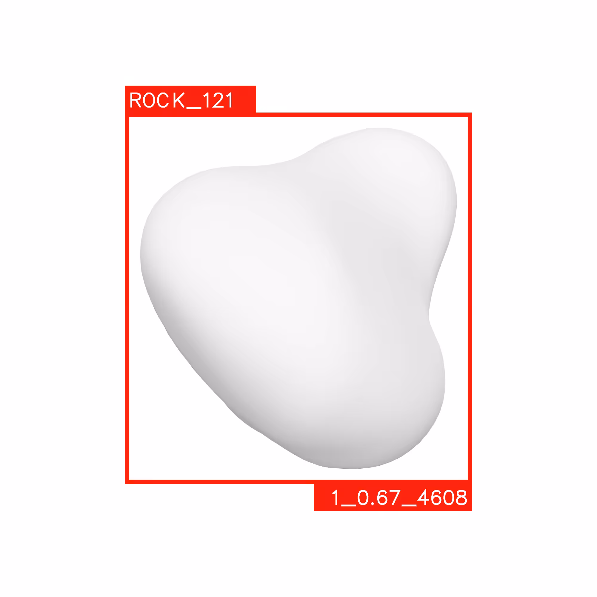 UNSHADED ROCKS: ROCK 121