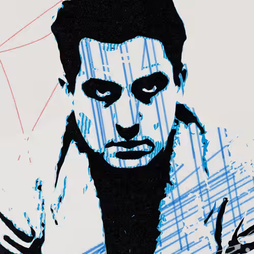 THE GENERATIVE PORTRAIT COLLECTION OF ROBERT MALLARY: Generative Portrait of Robert Mallary #2111