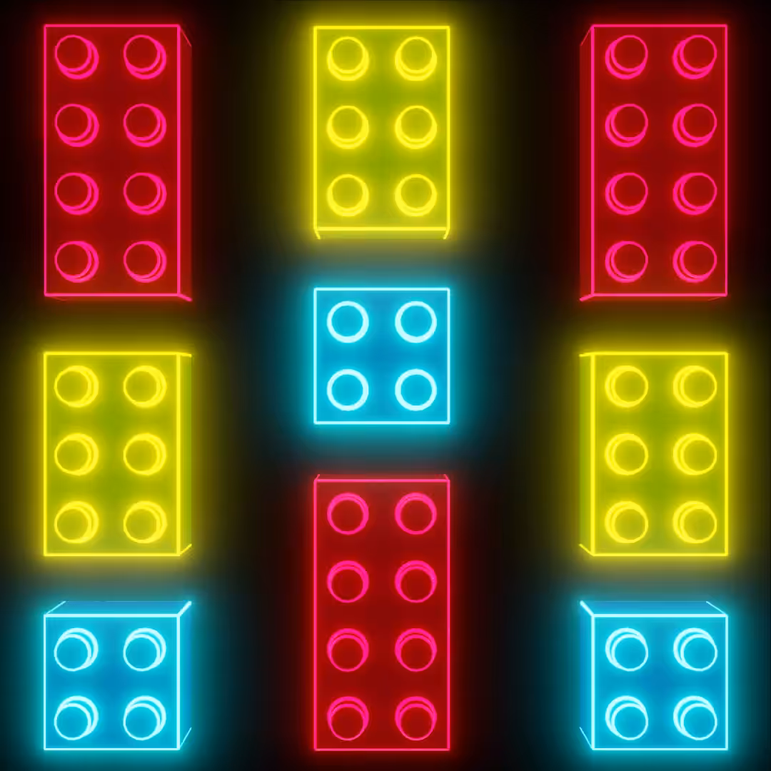 Lumious Lego Bricks
