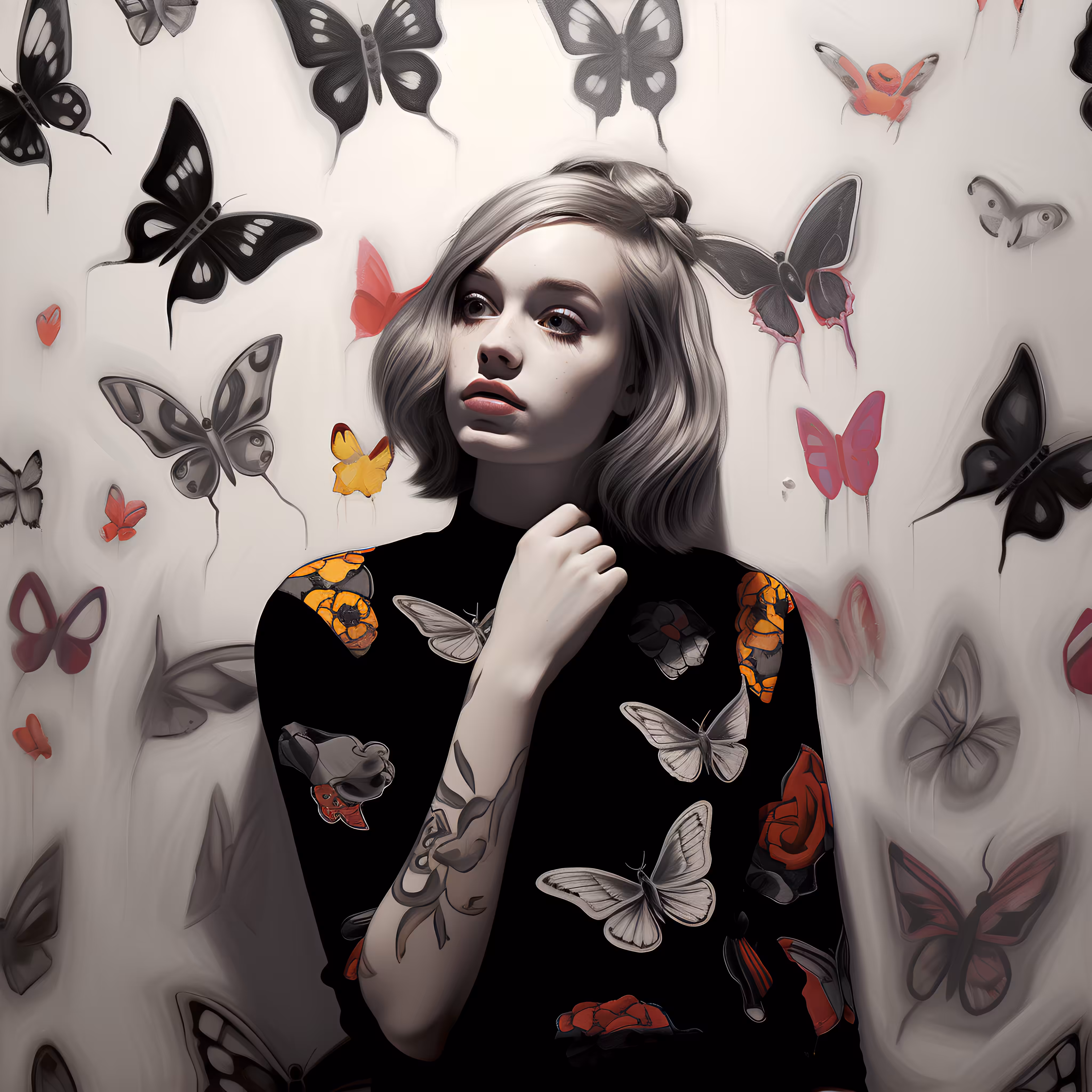 Surrounded By Butterflies #19