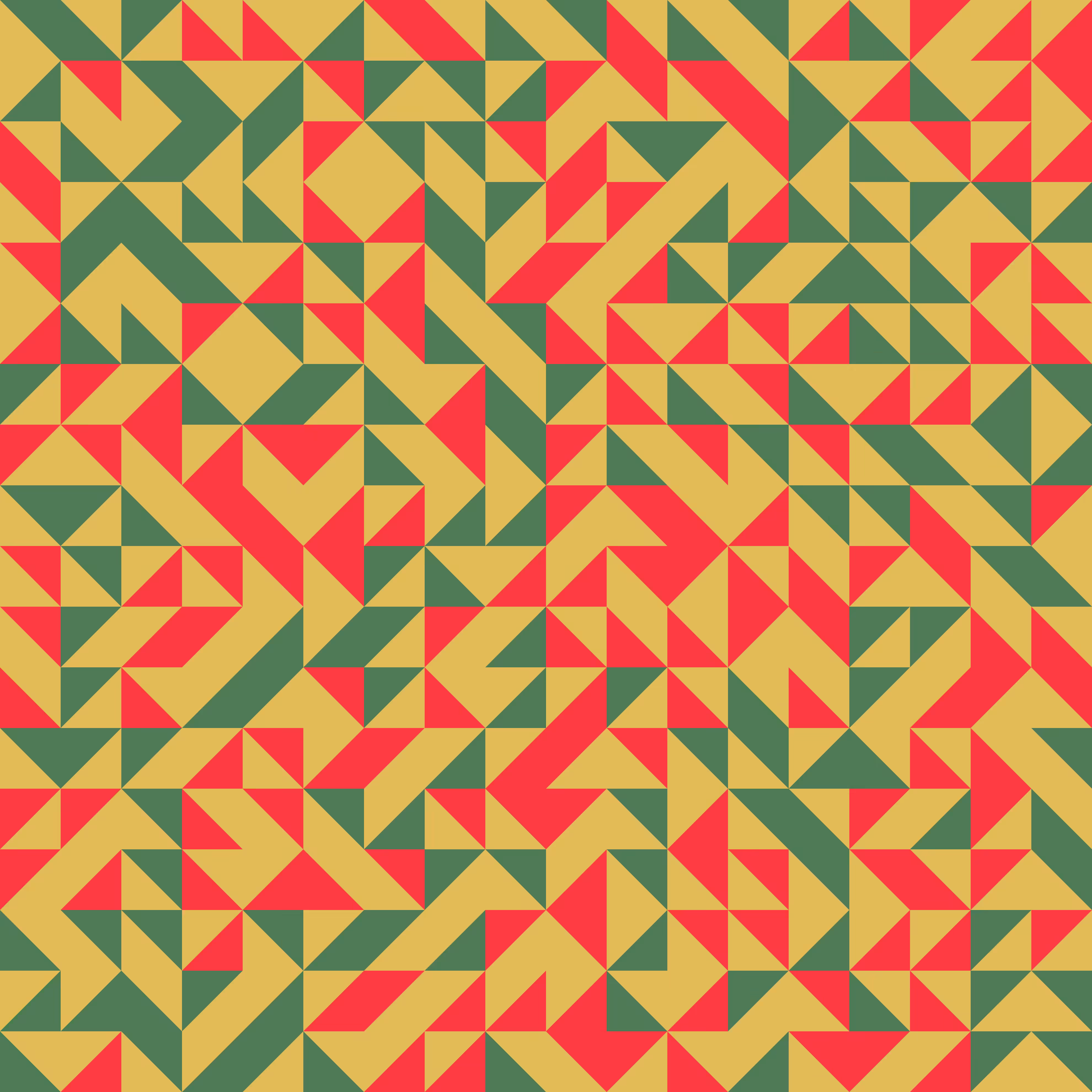 Postcard Triangles #7