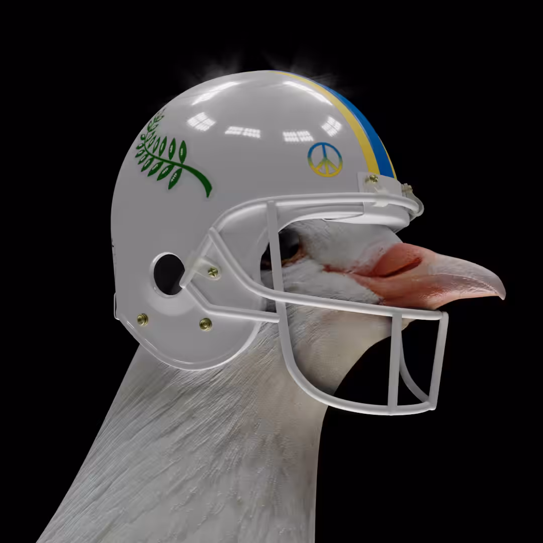 Very American Dove of Peace (Unironiclly!) Rooting for Ukraine!!! (and Peace, of course)