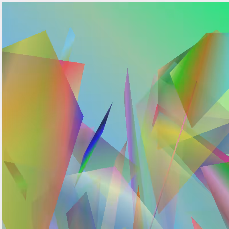 random divs with gradient and perspective #31