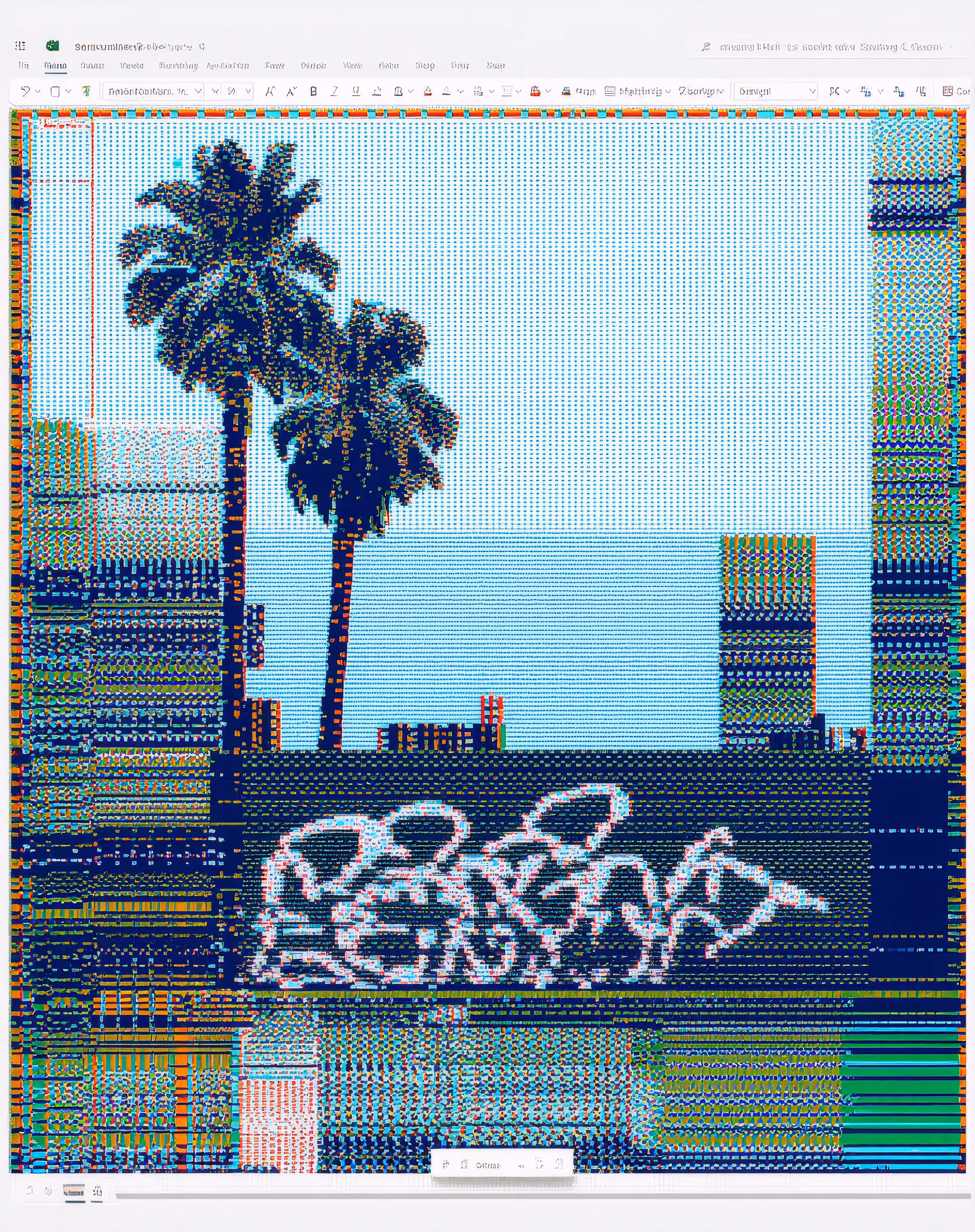 Excel Mesh Painting - Sheet 27