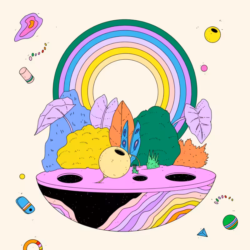 🌈🌴🪐 #89