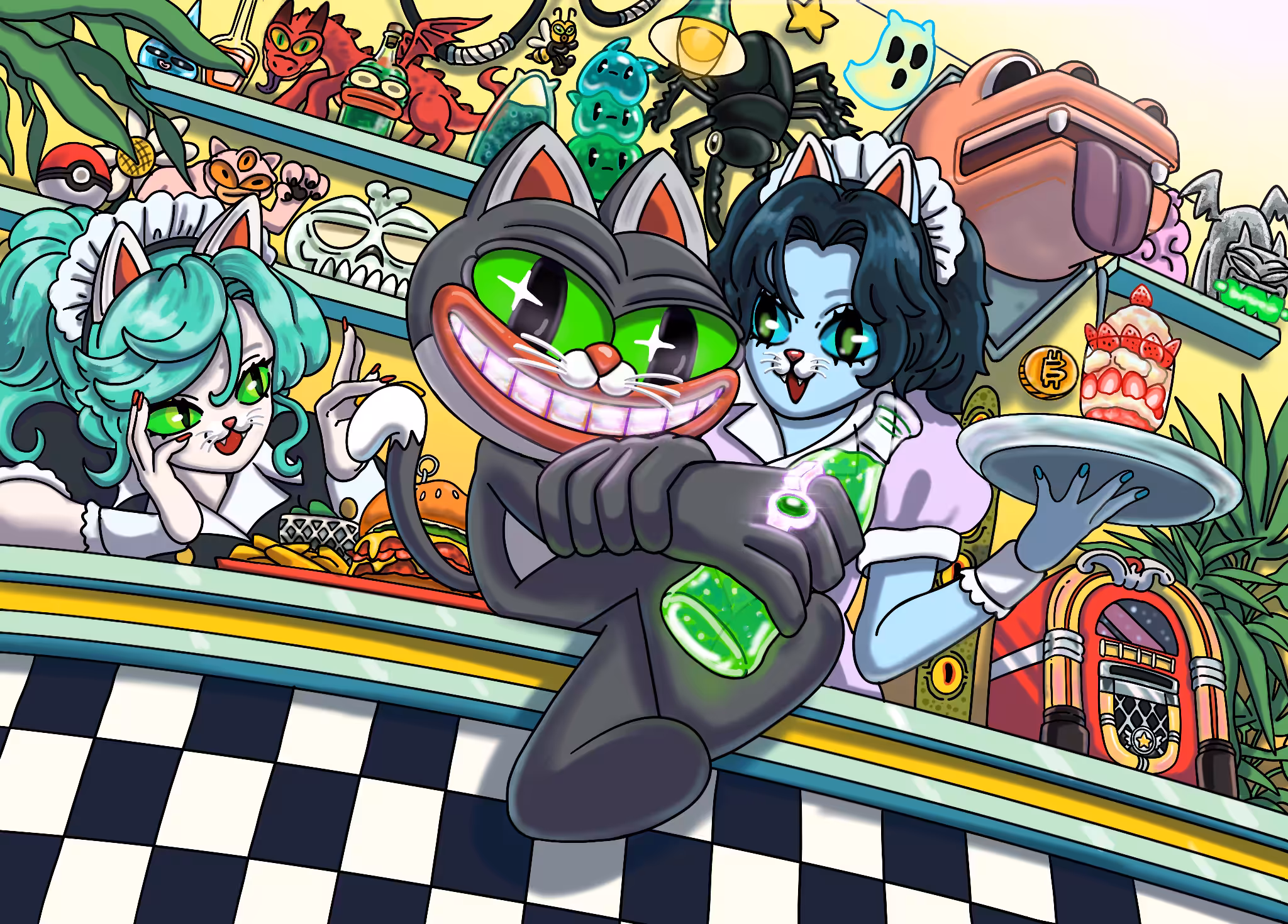 The Meow Café of Pure Madness