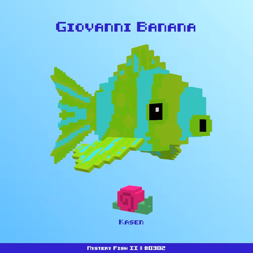 Giovanni Banana :: Mystery Fish 0302/1000