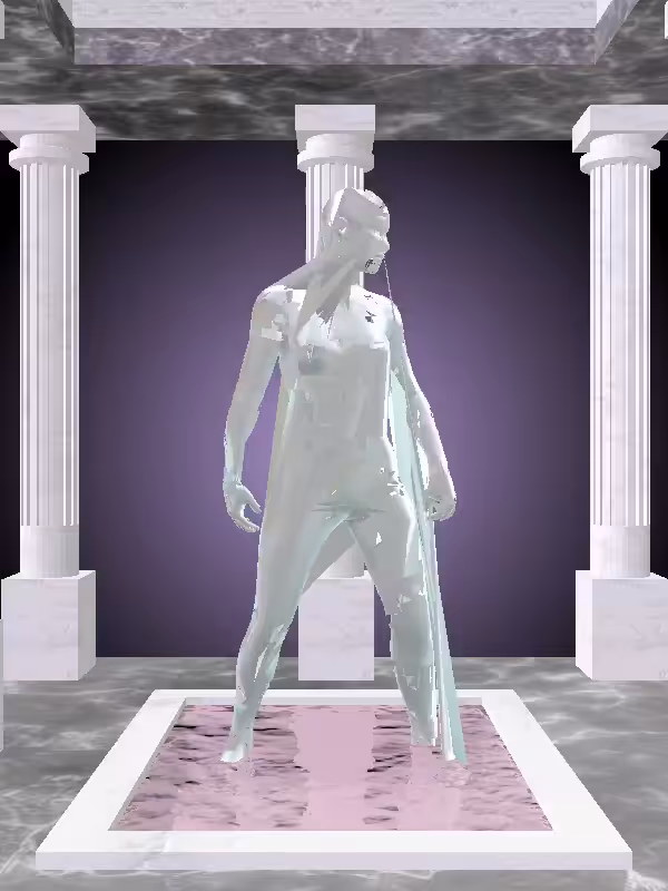 The Shooter Chronos Chrome Woman #4508