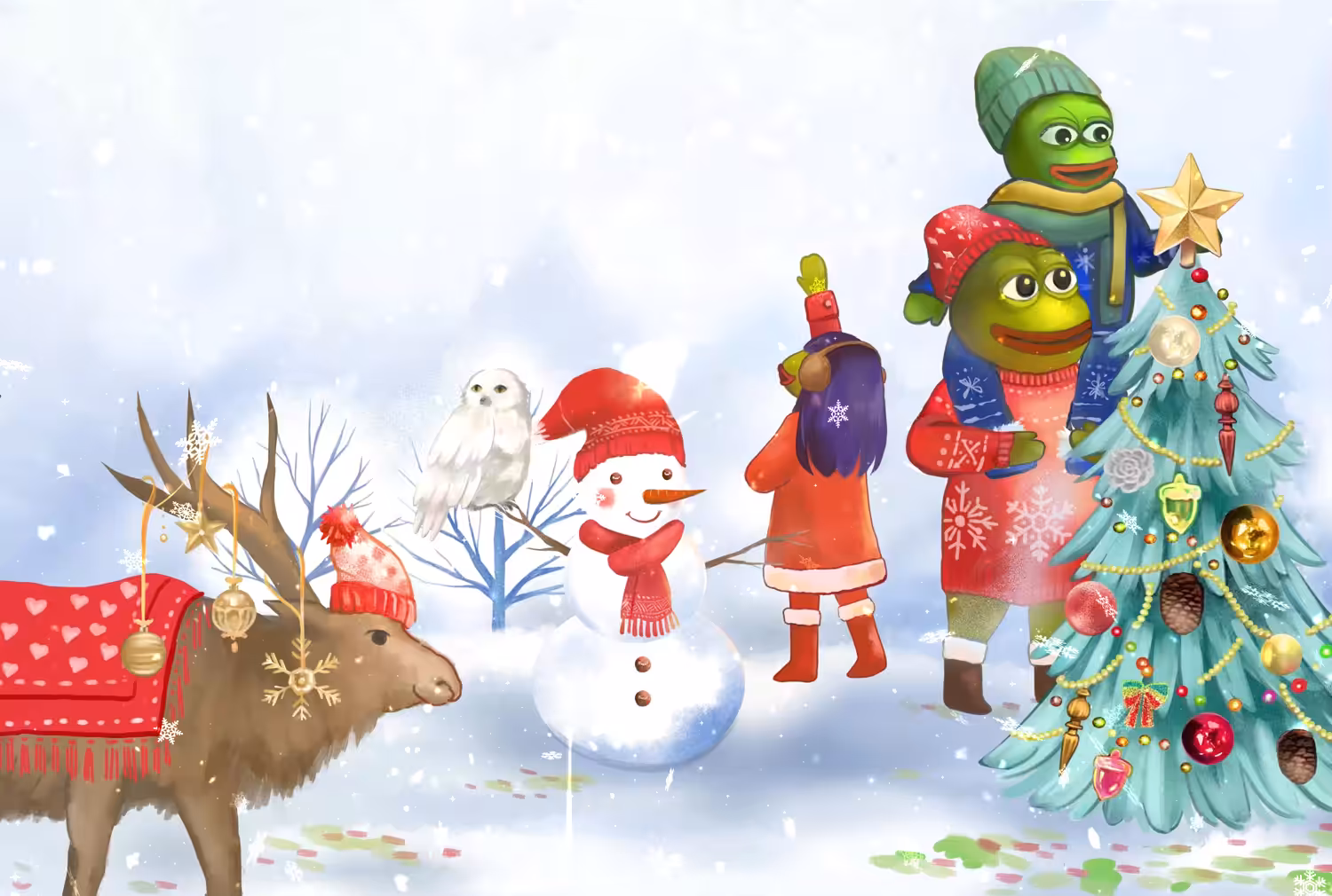 🐸Pepe🐸Merry Christmas and Happy New Year ❄🎁