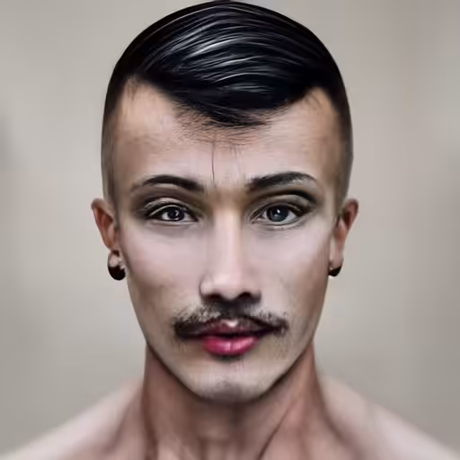 Most beautiful queer transgenre