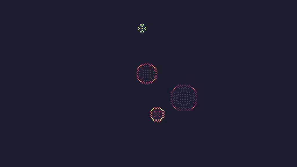 pixel ripples