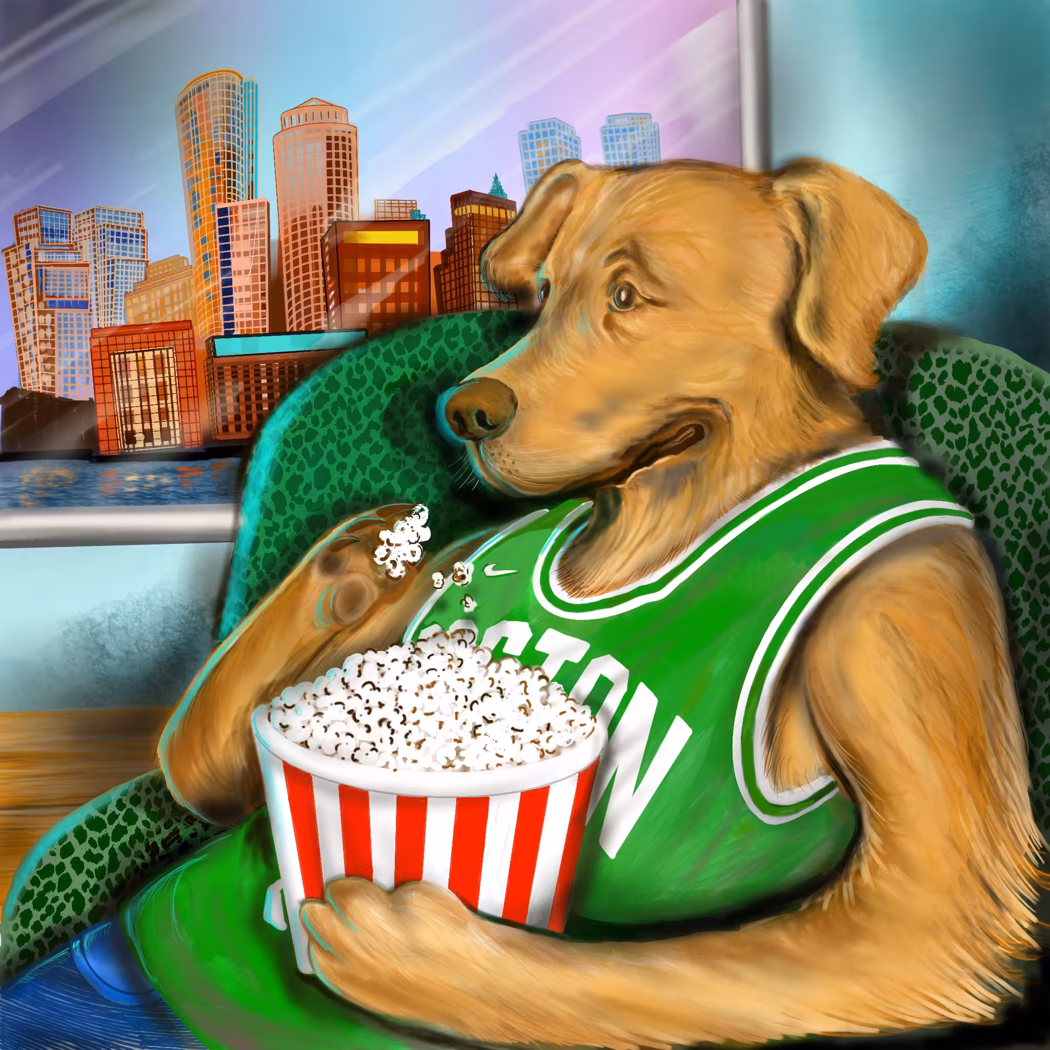 Tatum's Big Fan