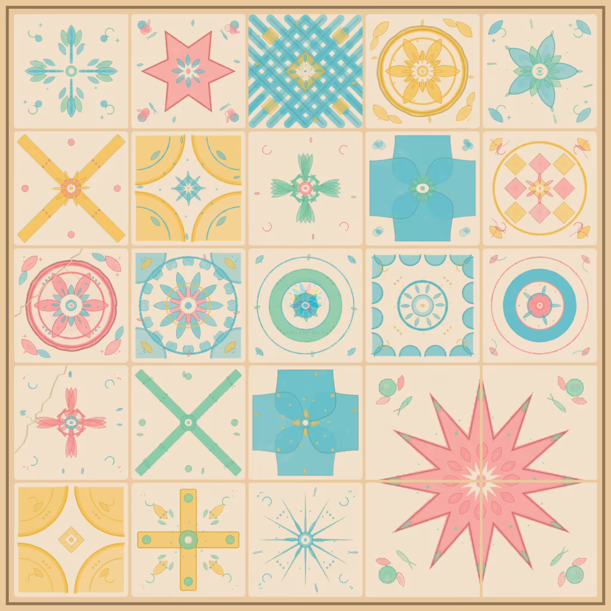 Azulejo Galo by Bryan Brinkman #98