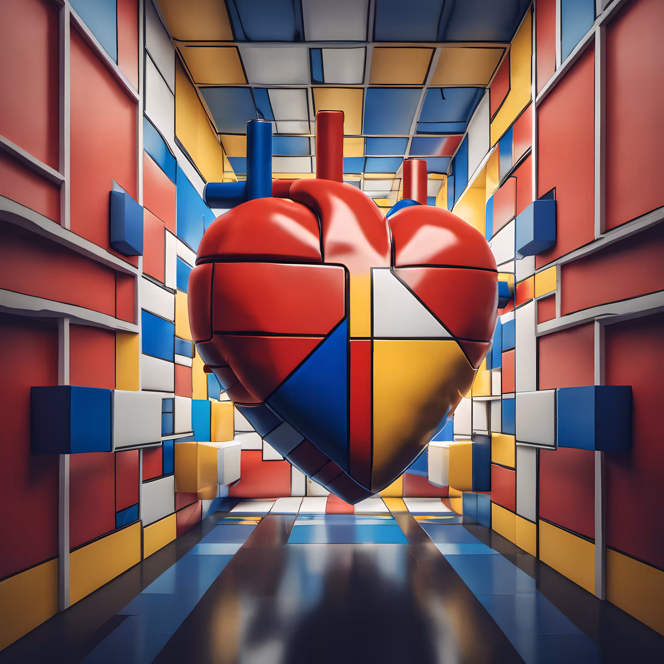 De Stijl My Beating Heart #12