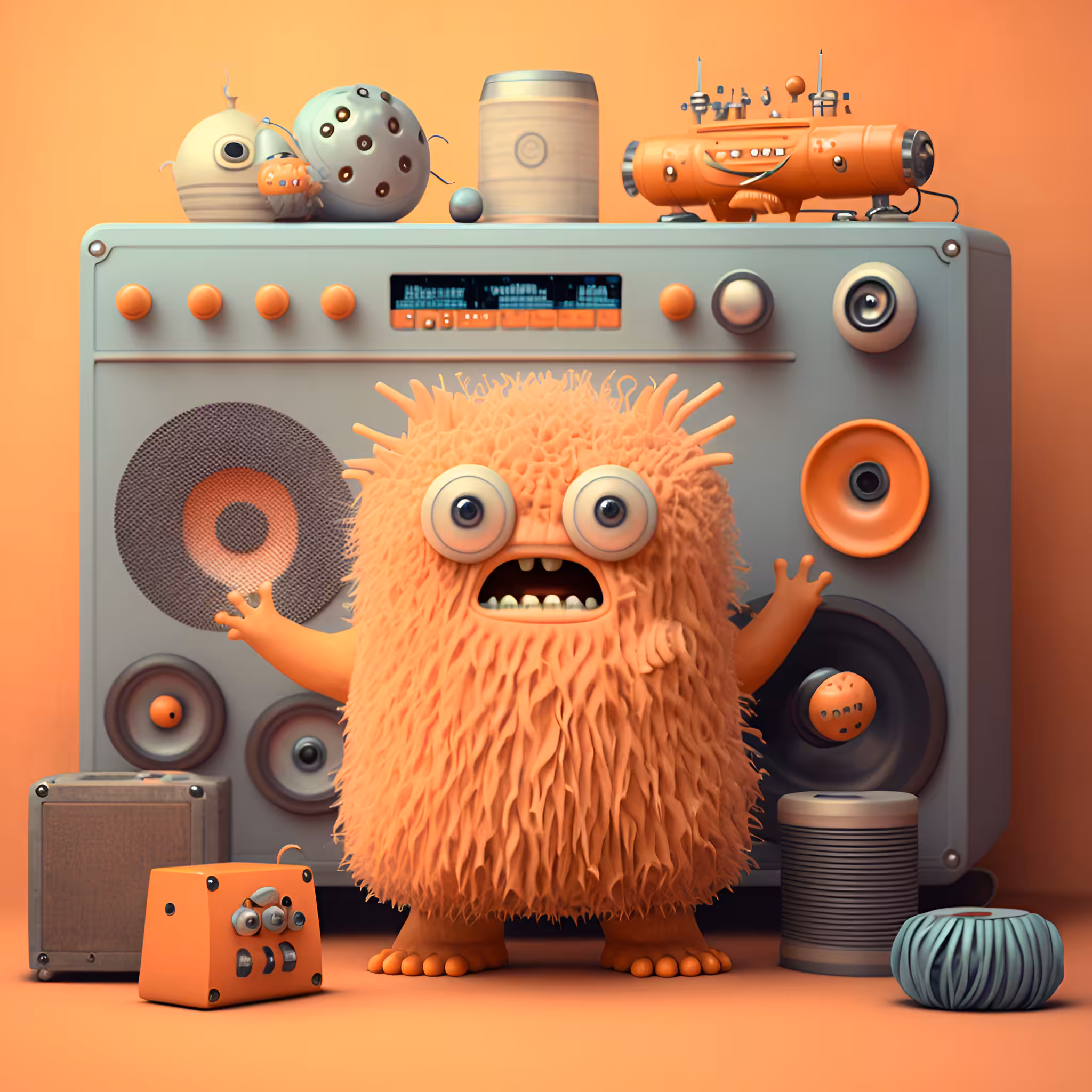 Funny Monsters #320