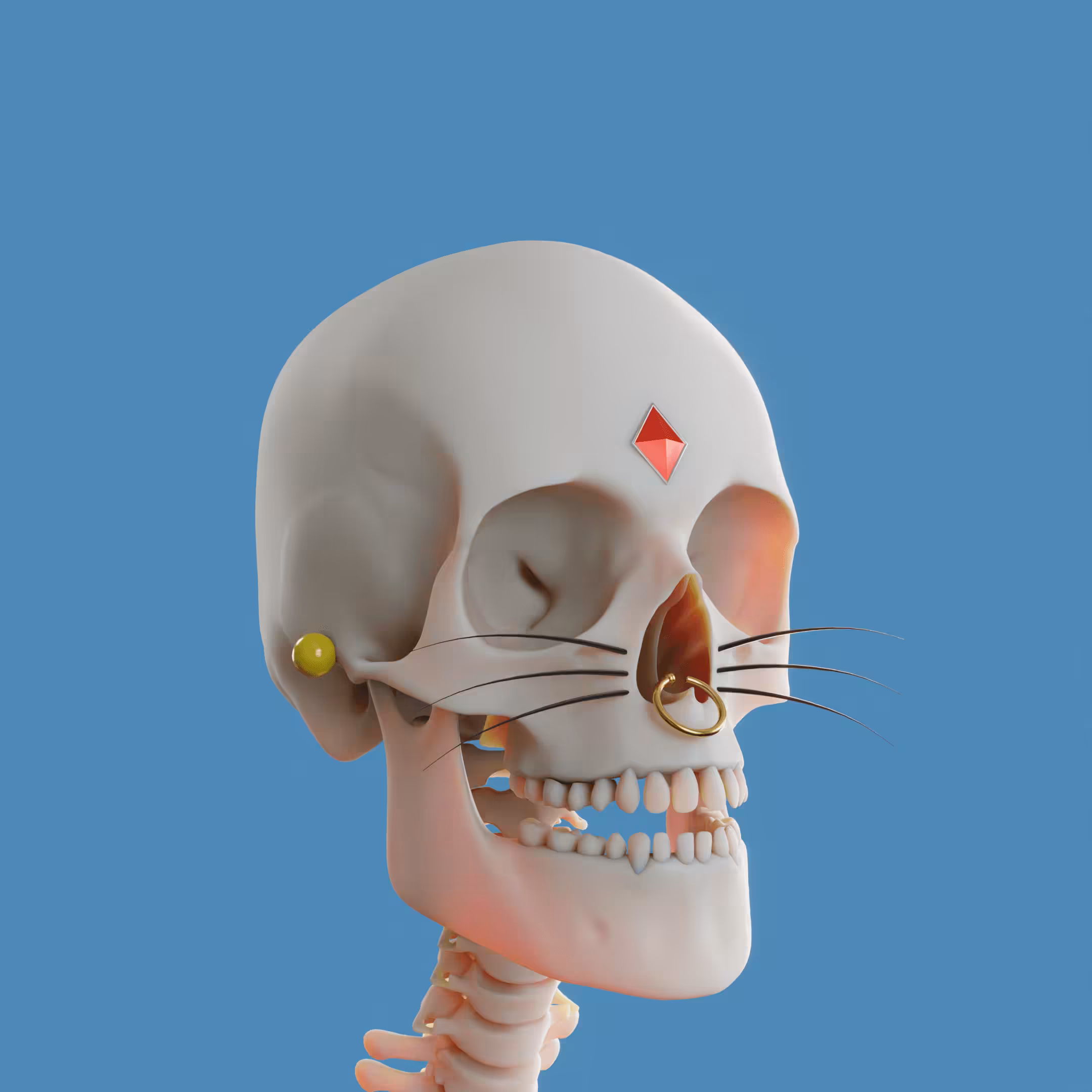 3D Skull Punks: Skull Punk #95