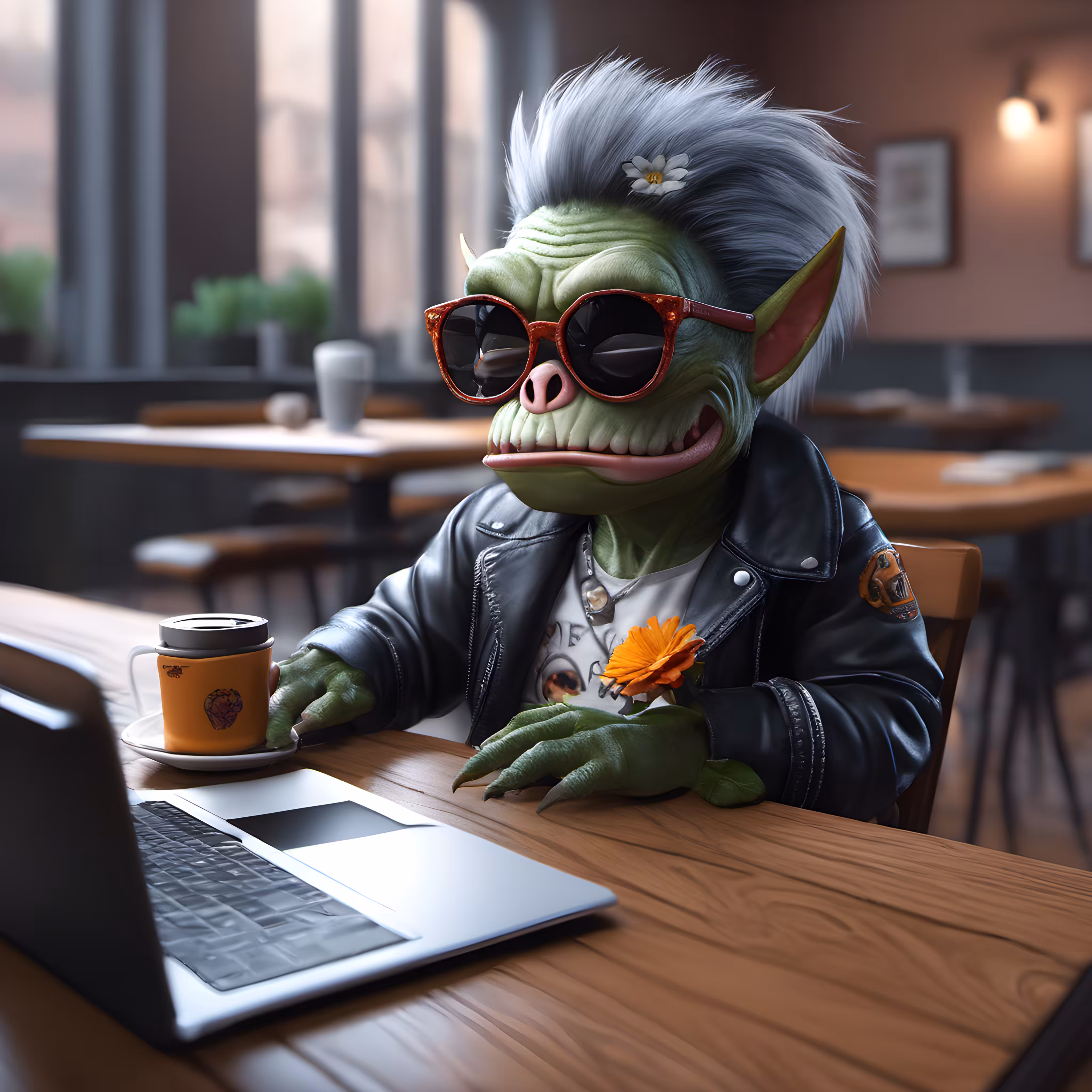 "Coffee Monster #19"