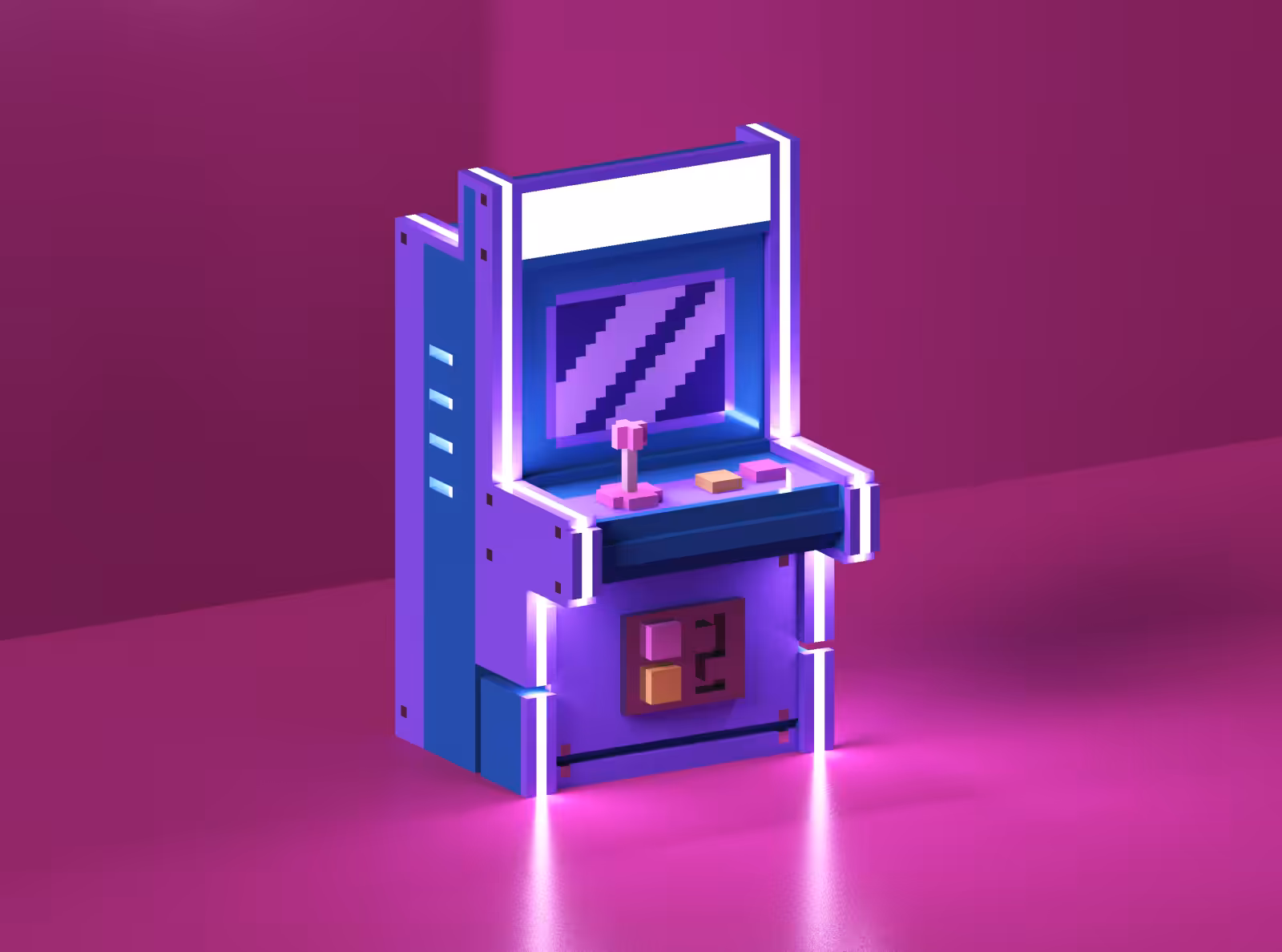#ARCADE01 - Voxel Art