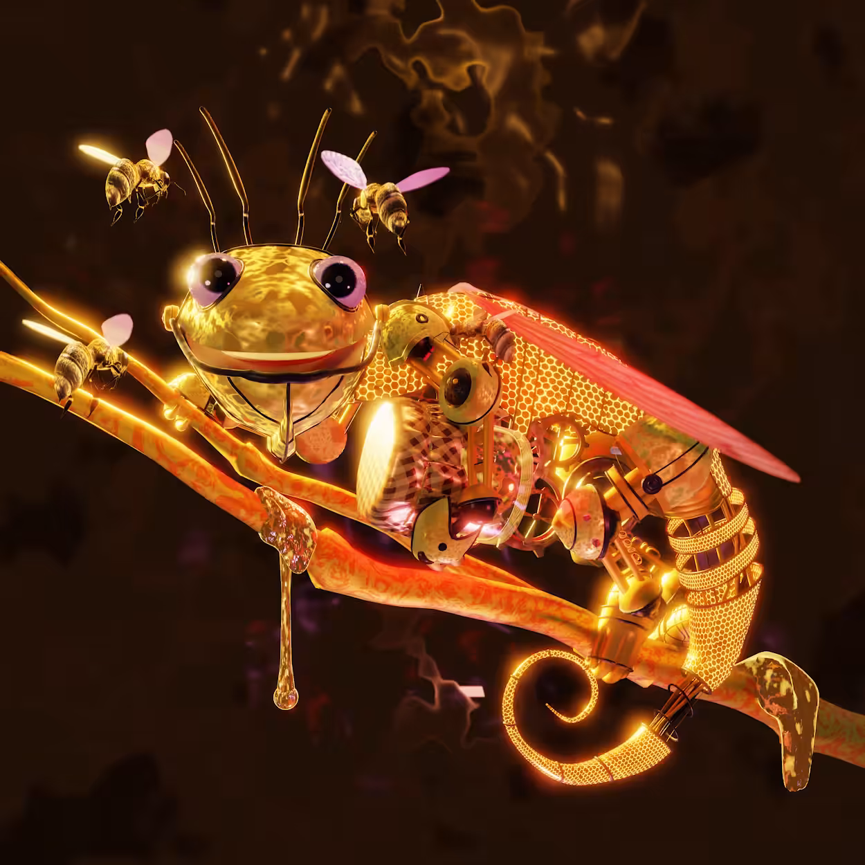  CHAMELEON.NO.52 - Honey Bee