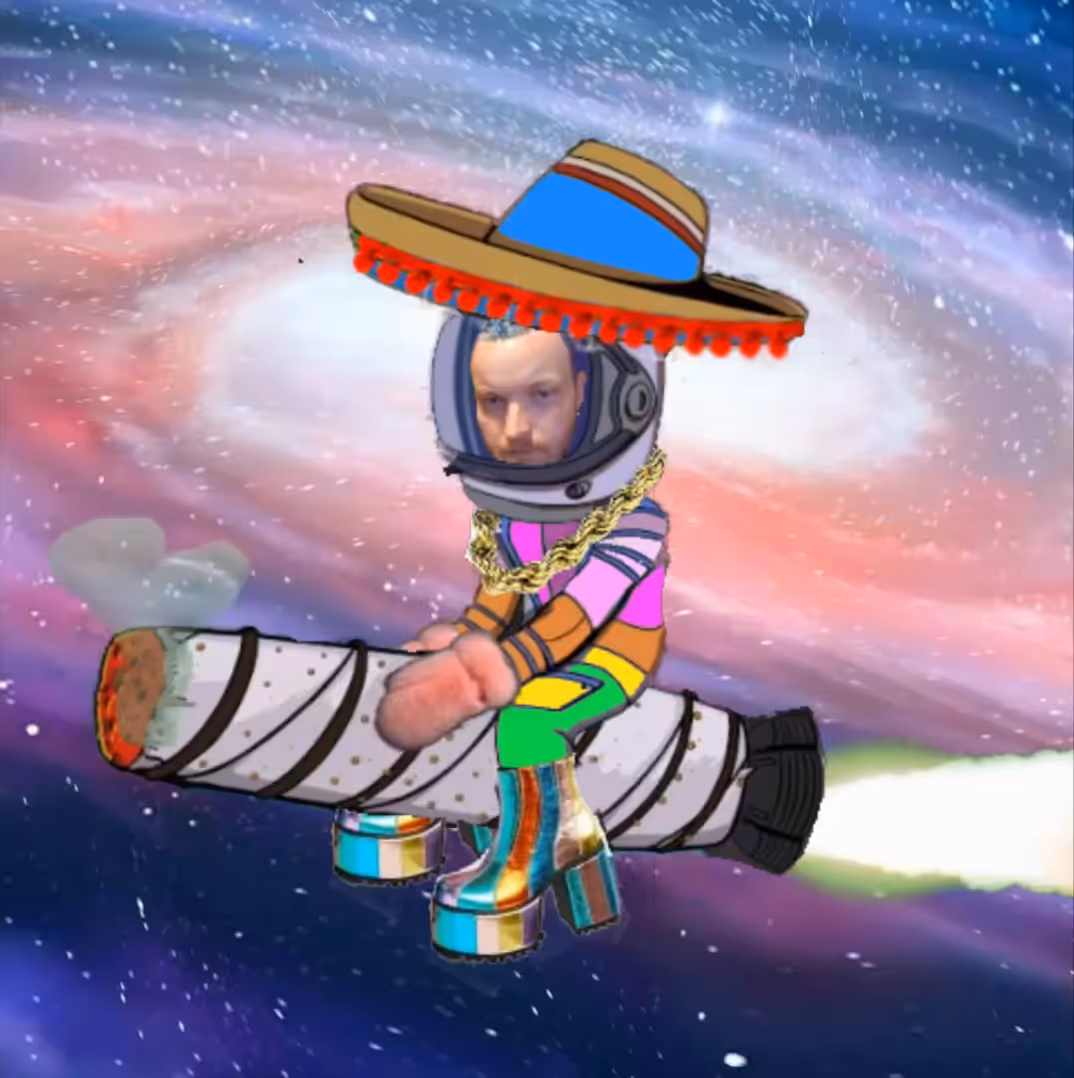 "Captain Gummy Rides Doobie Rocket" Collaboration w/ Jamex