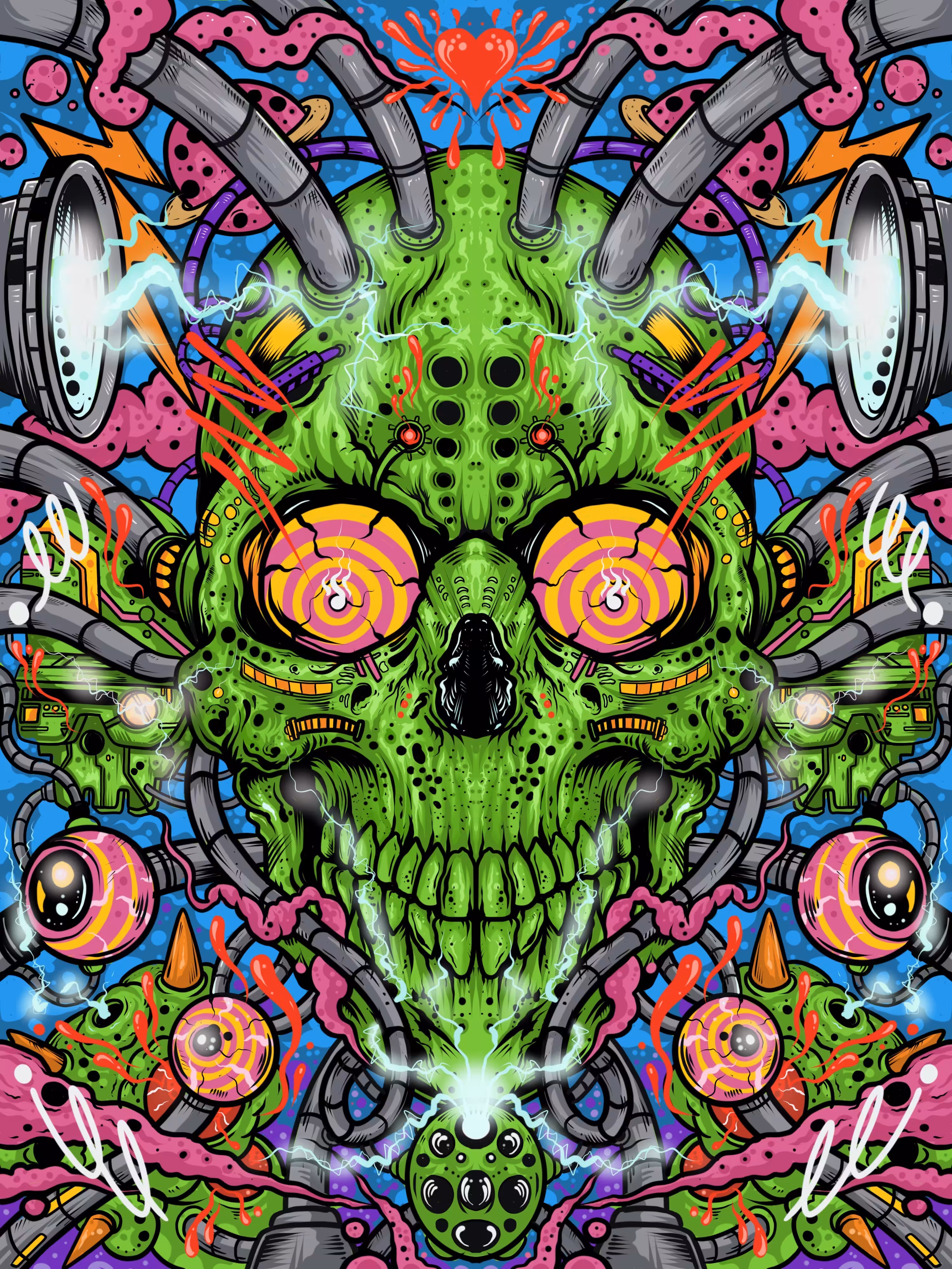 tech skull