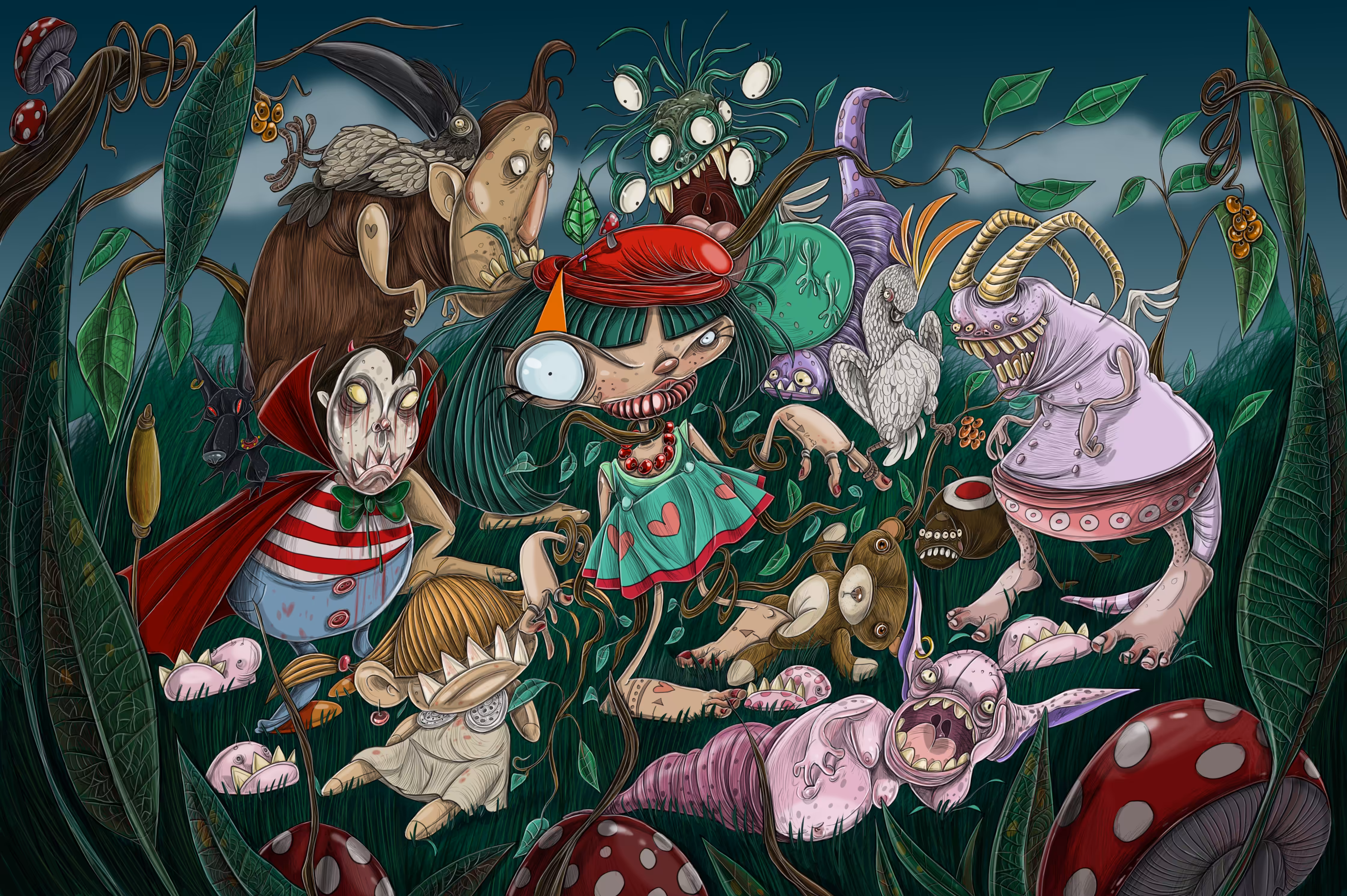 HAPPY STRANGE FAMILY!