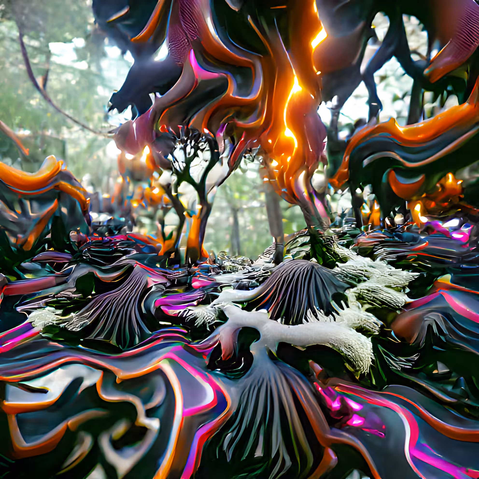 Psychedelic Forest