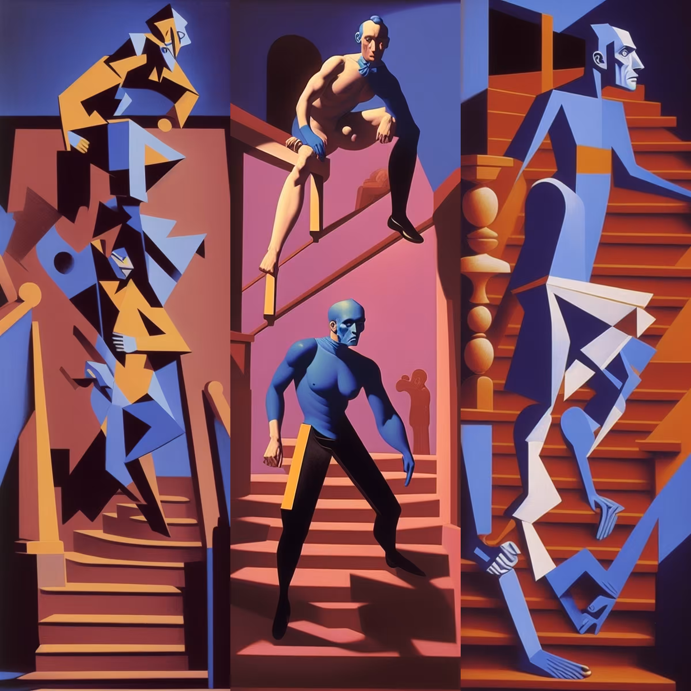 Blue Man #1