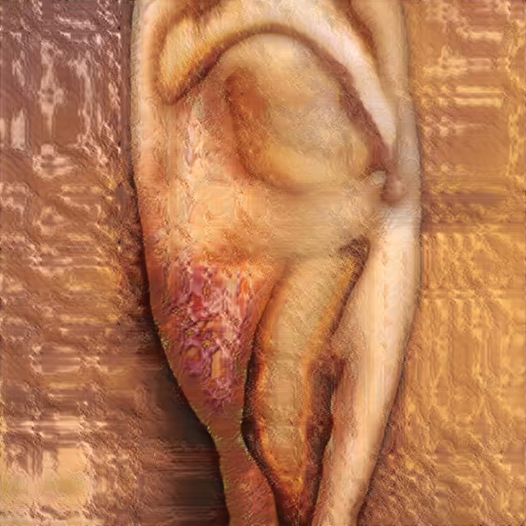AI Generated Nude Portrait #7 Frame #295