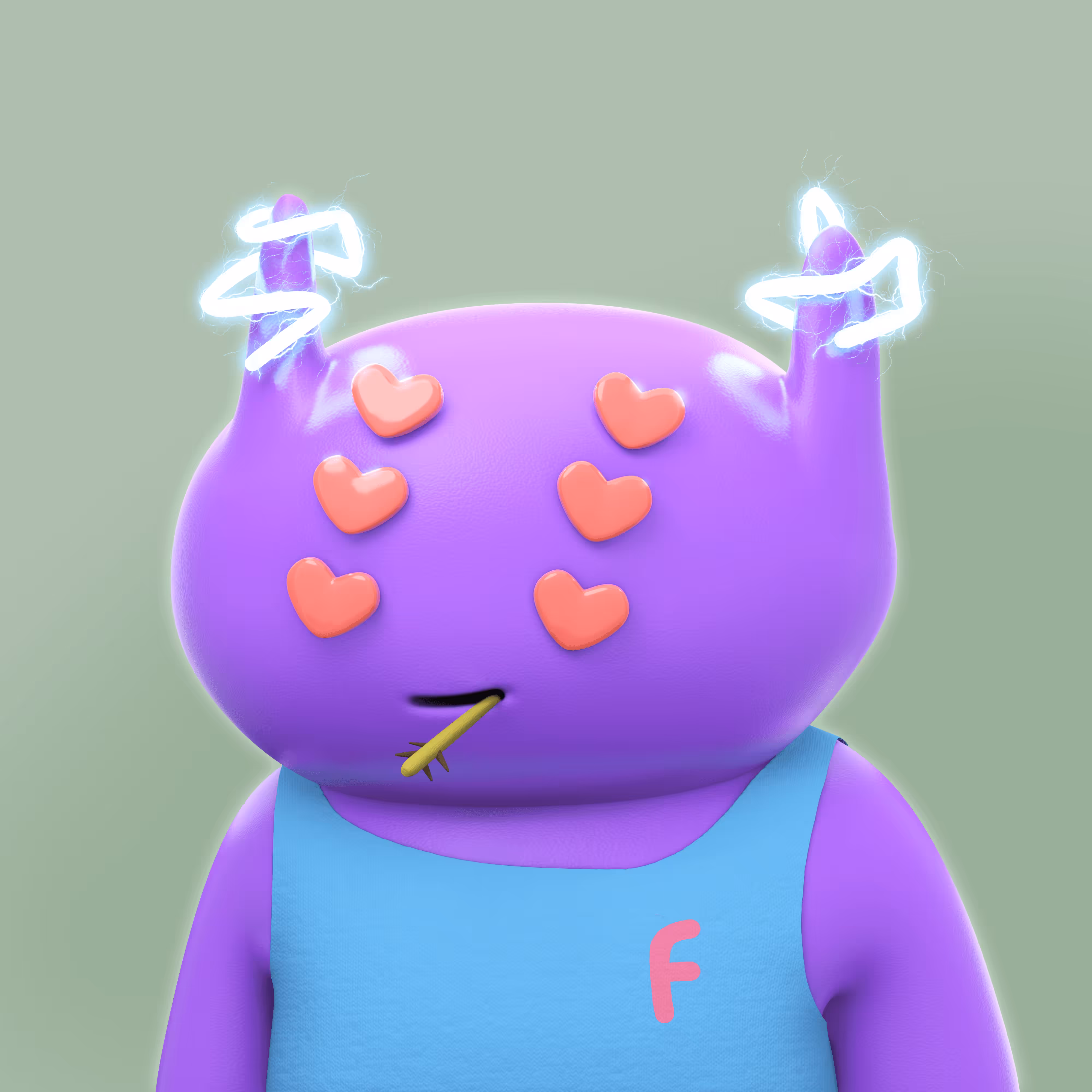 3D alien fren #3186