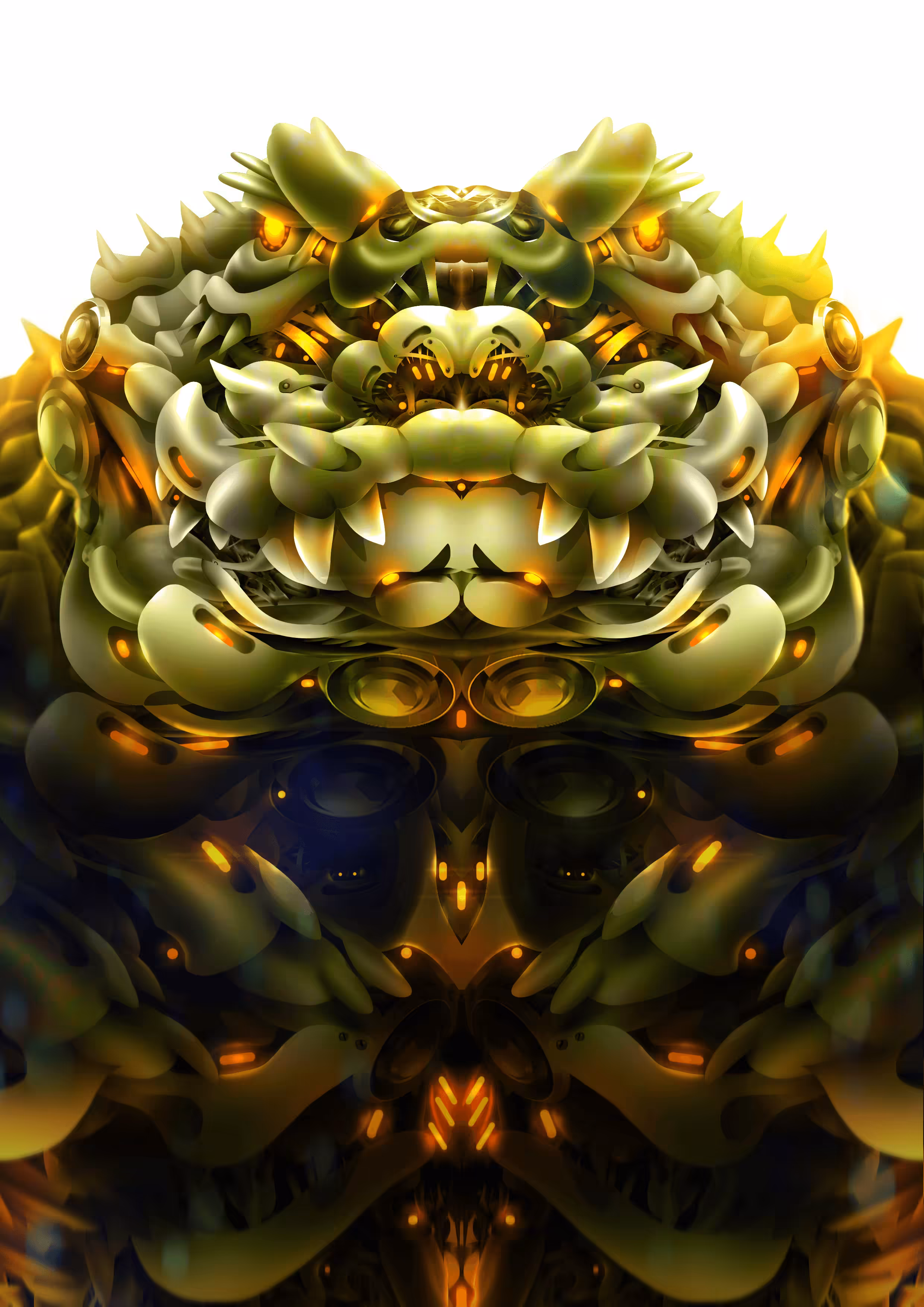 CYBORG CROCODILE #021