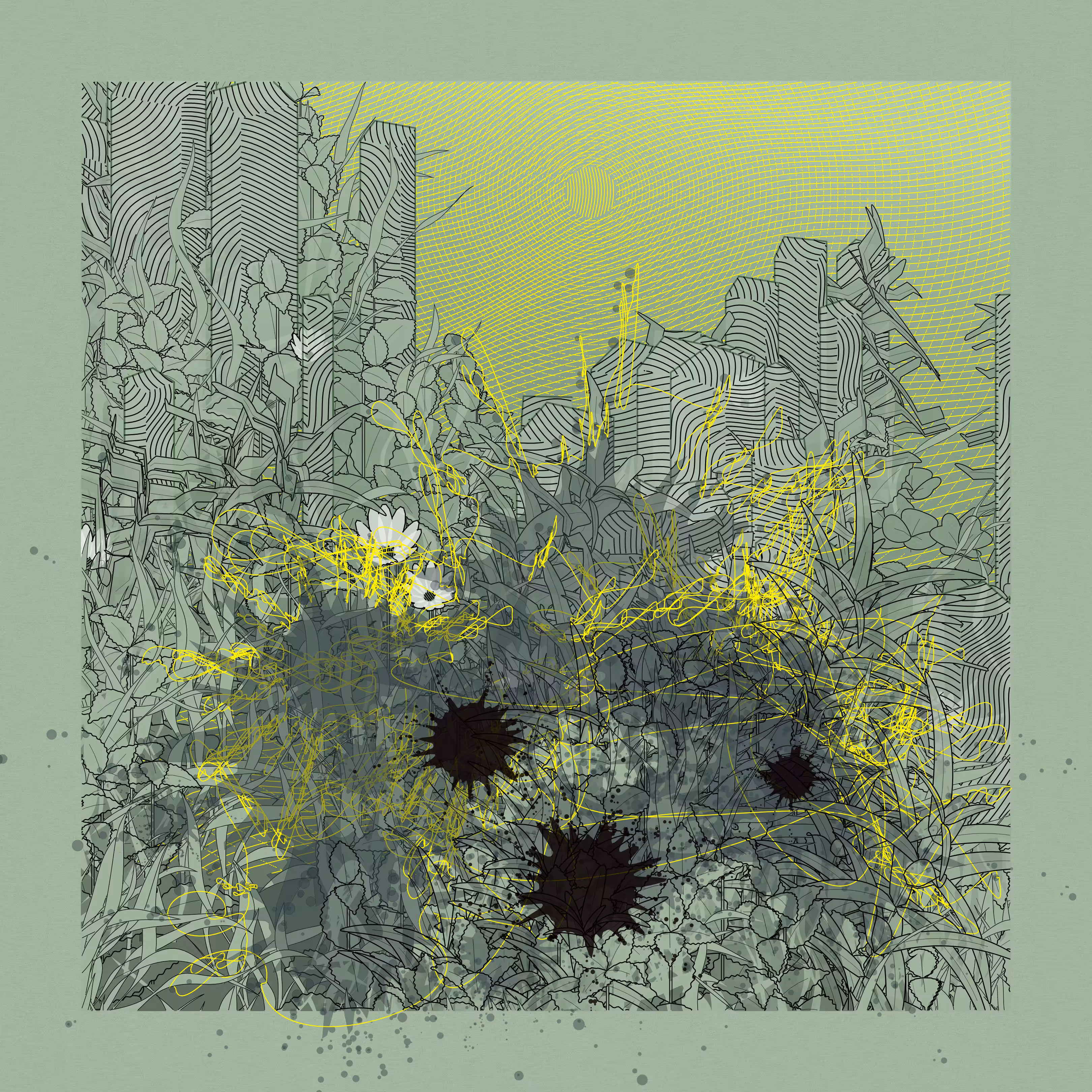 Landscape with Carbon Capture #123