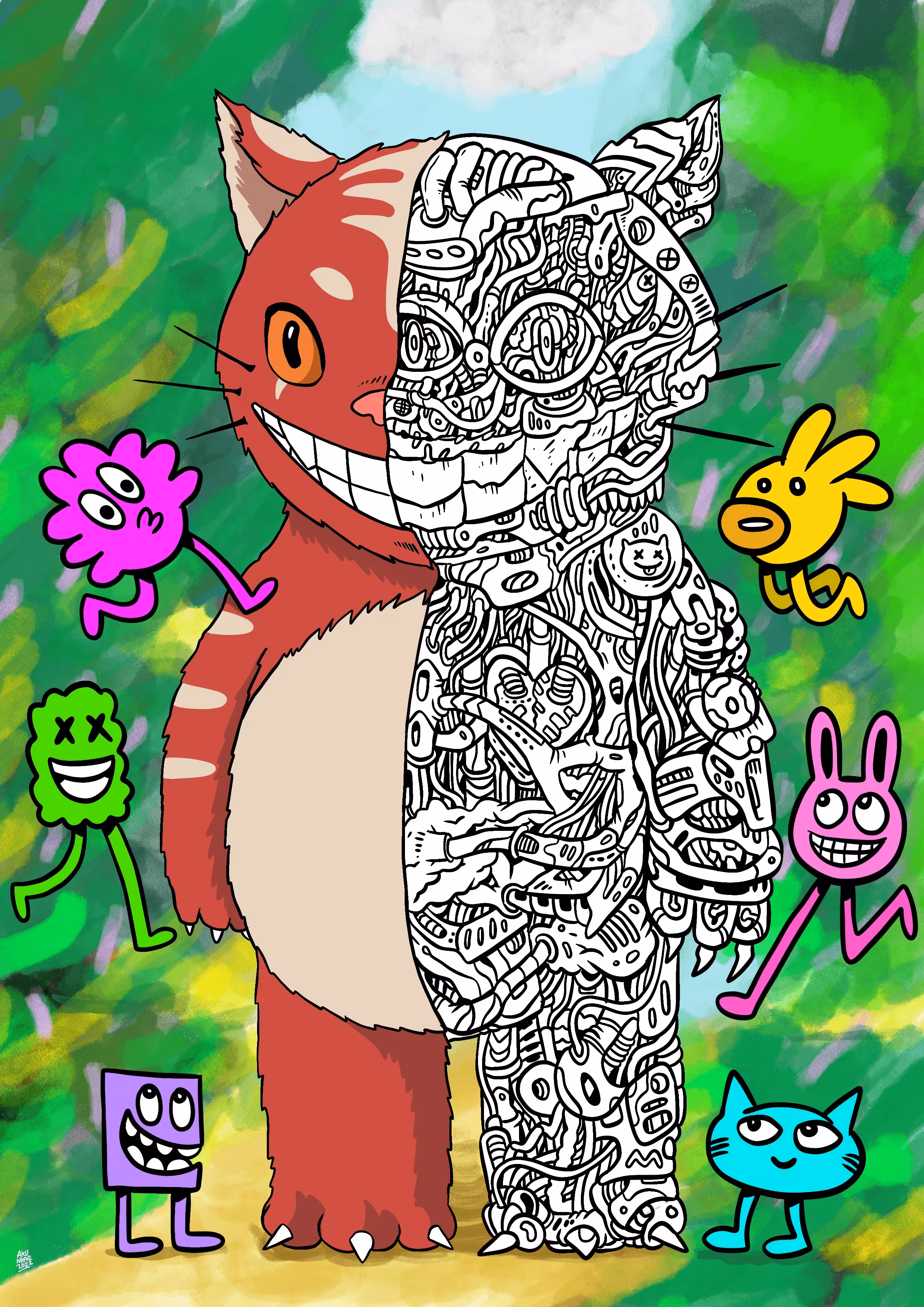 Aku Napie x KitaroNFT x Dooodle