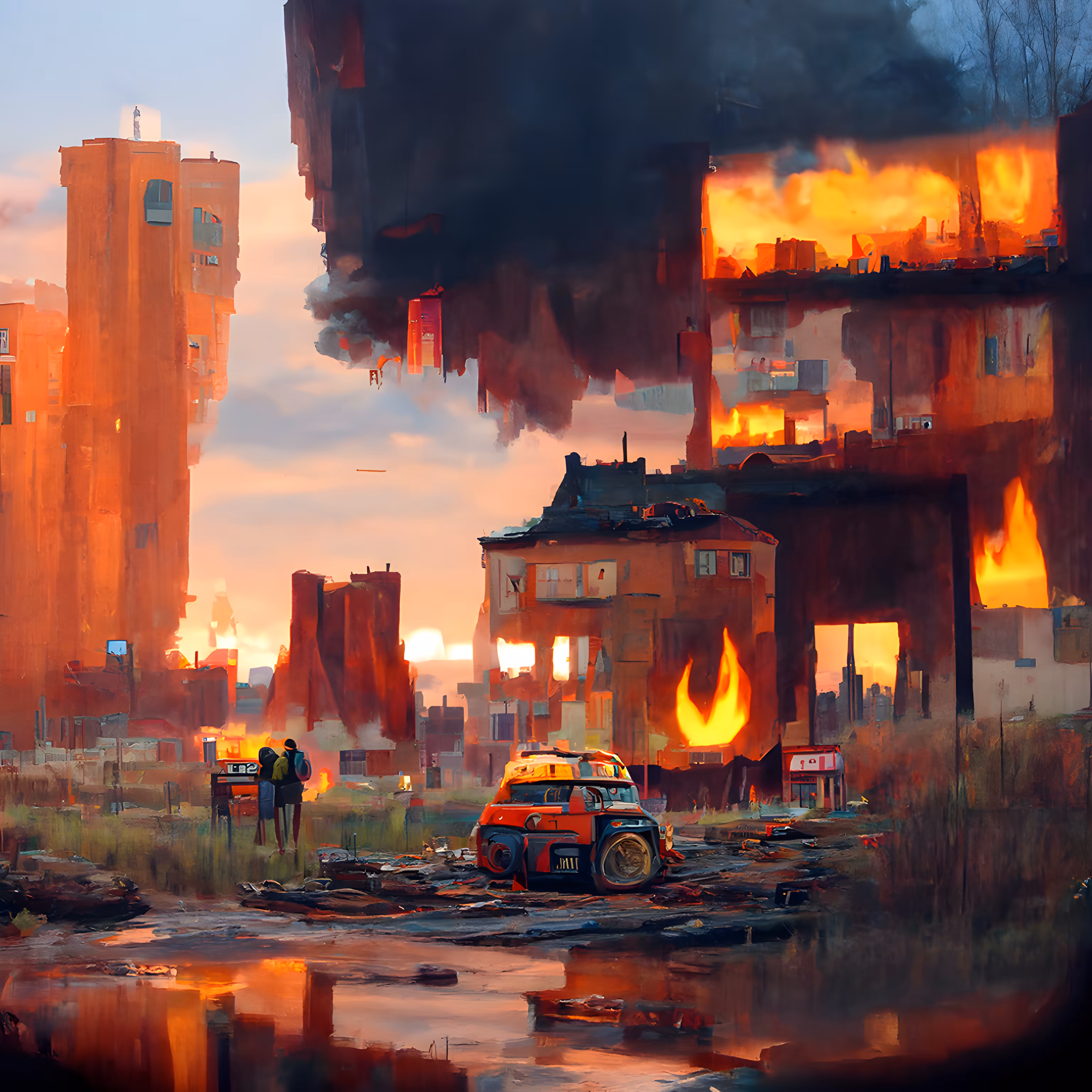 Watching the world burn