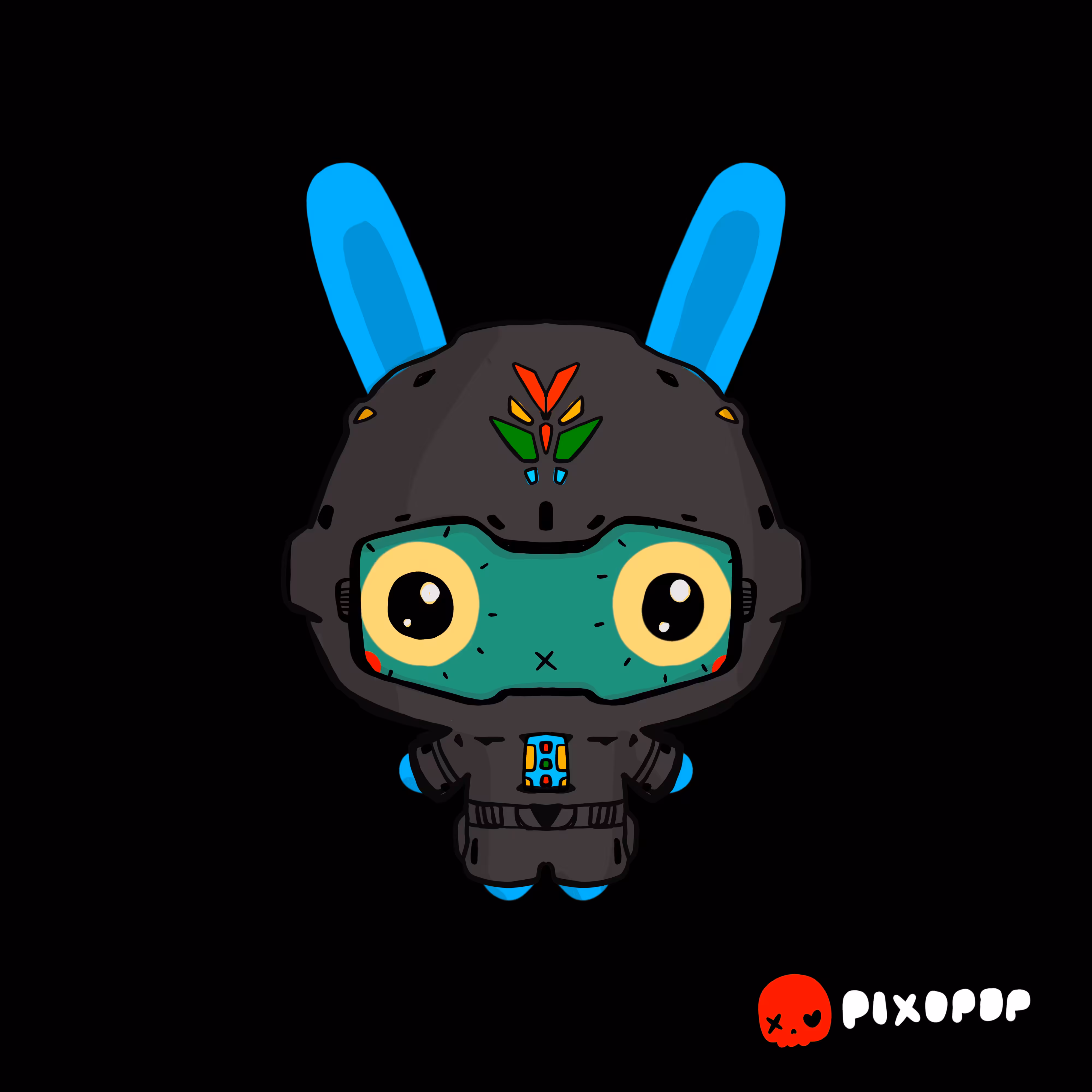 PIXOPOP CUTIES: Stitch Bunny #172