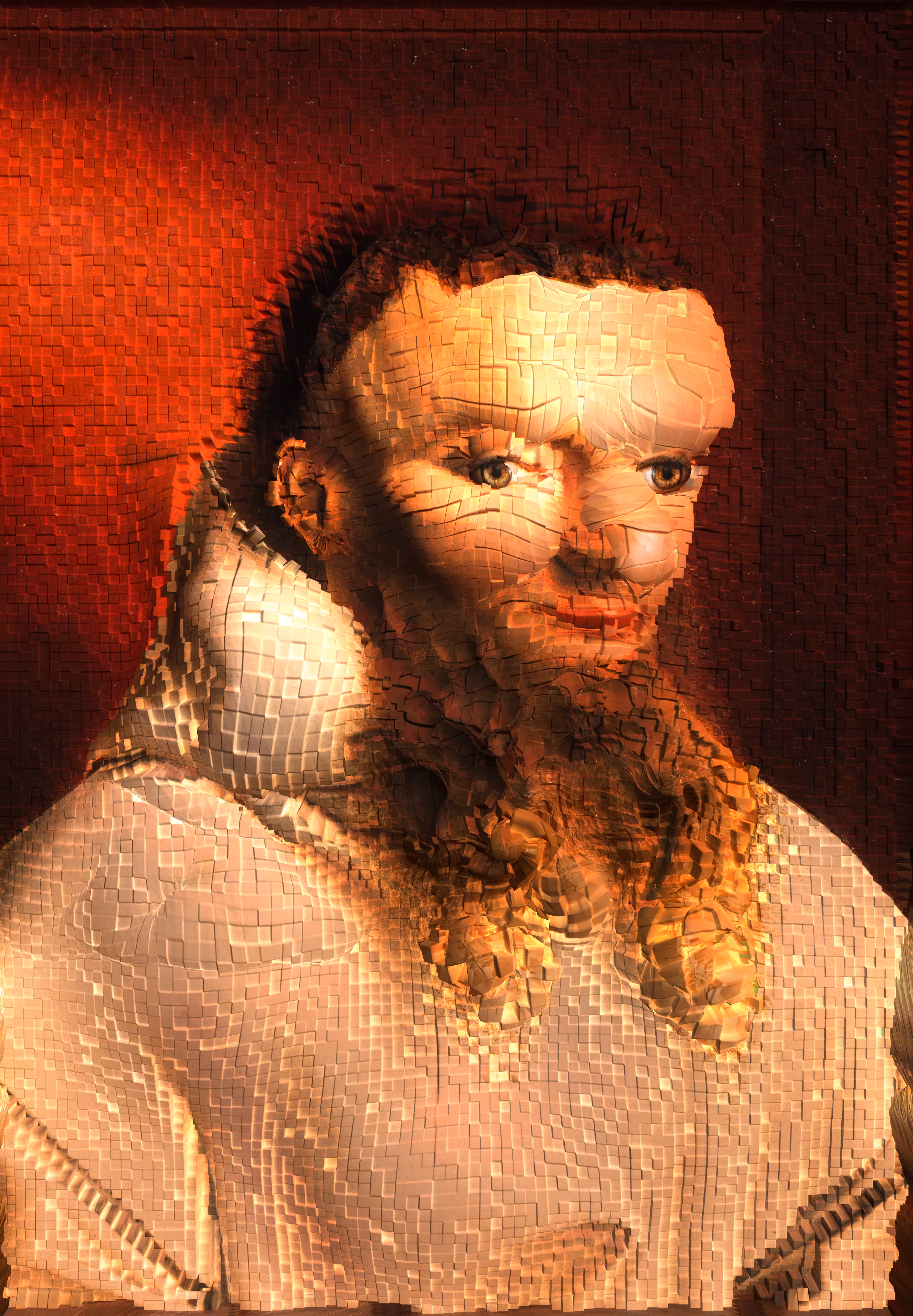 GHOST PORTRAIT #18 - Portrait of Carthusian