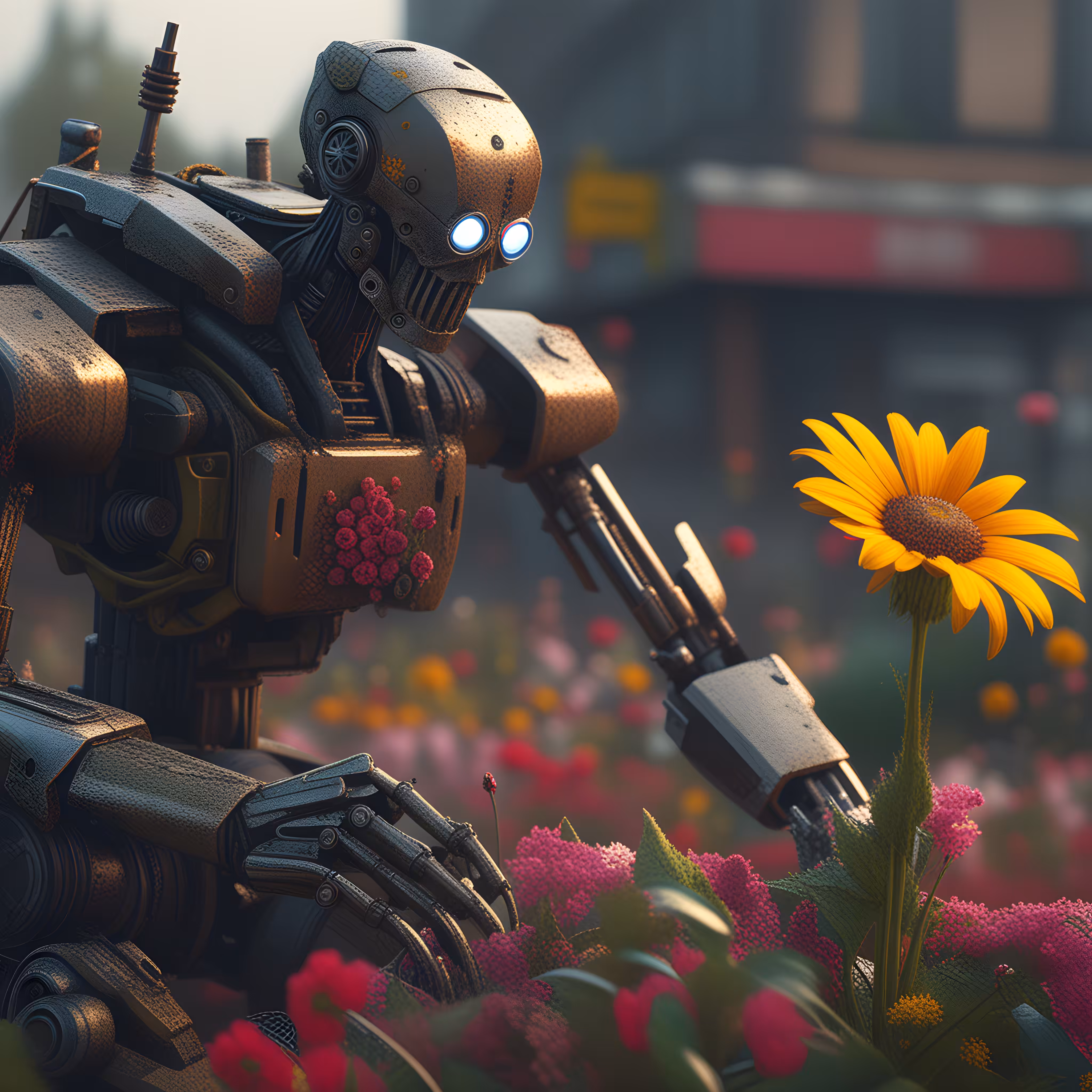 "War of Flowers #4"