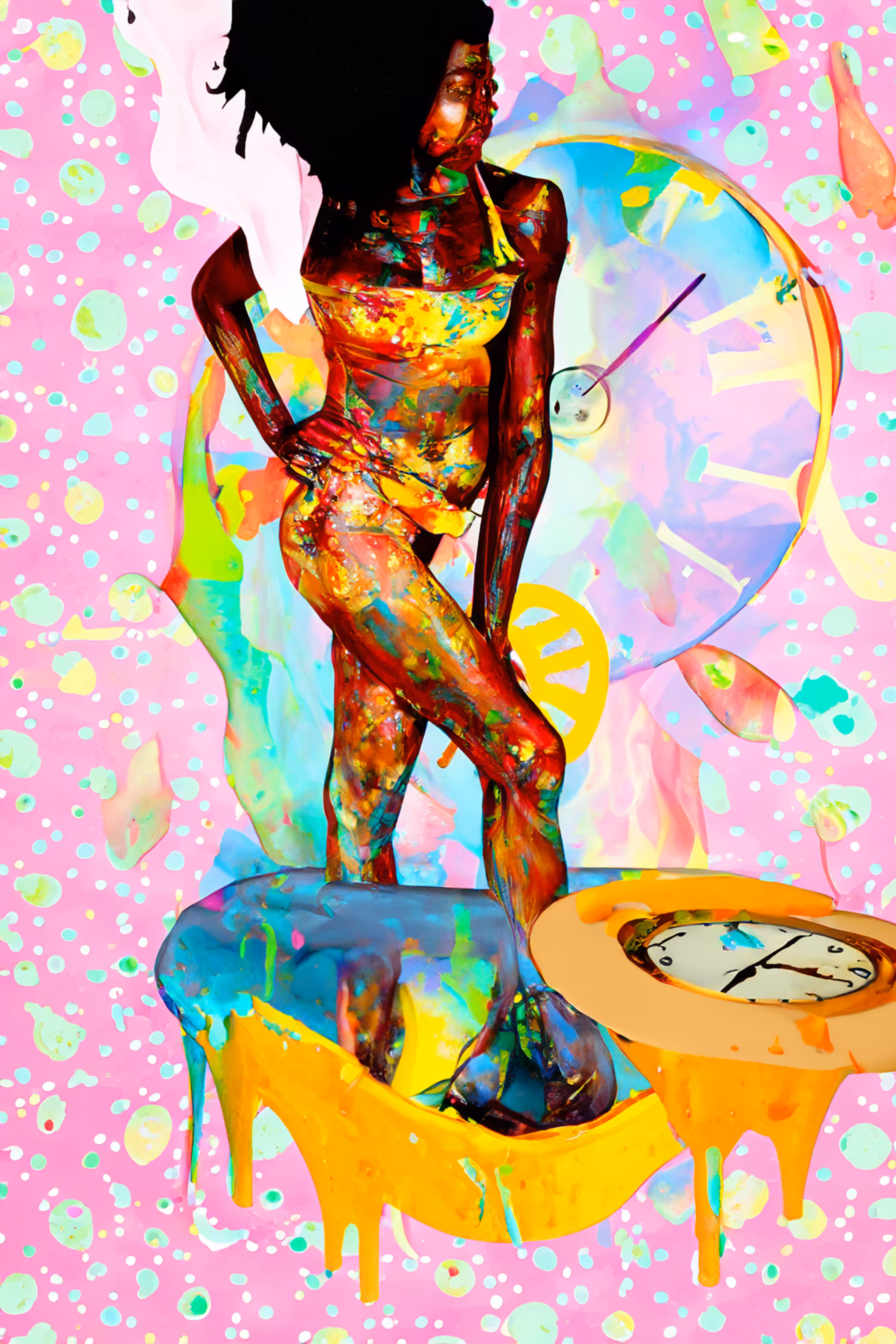 Painted sexy time