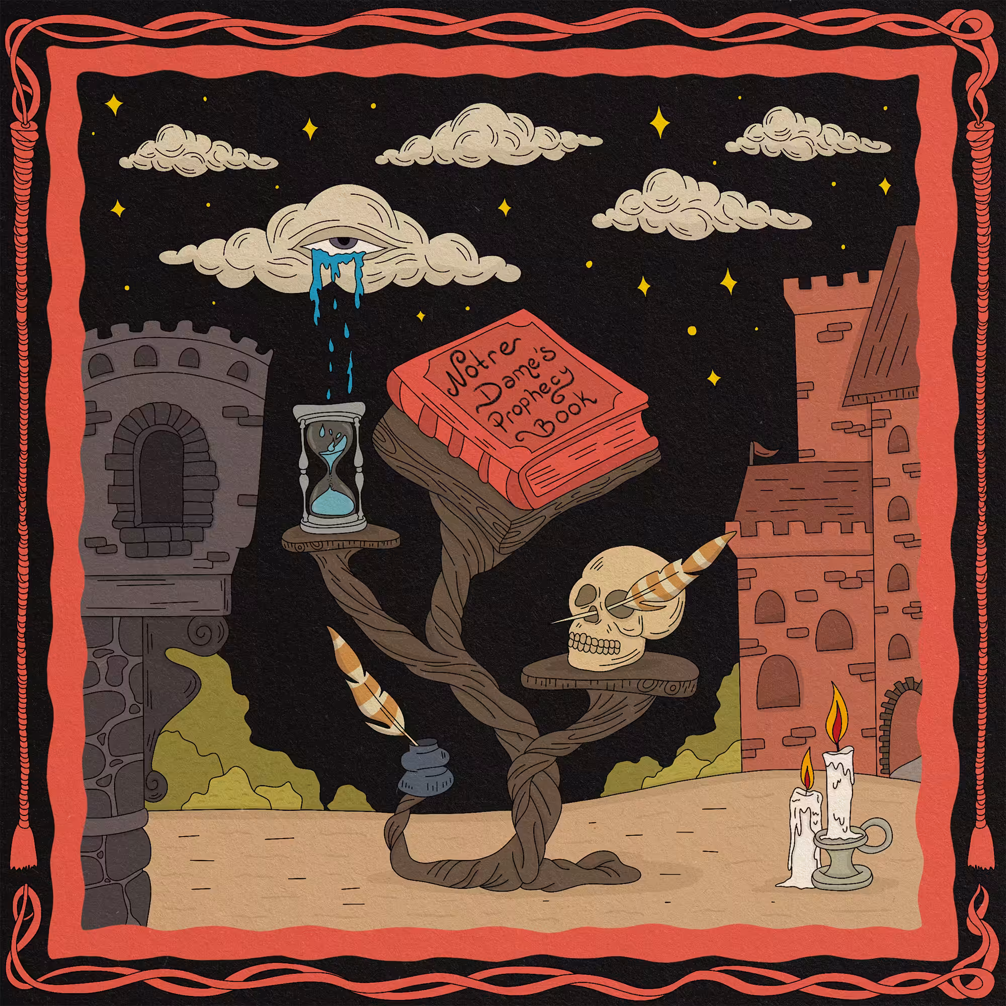 Notre Dame's Prophecy Book